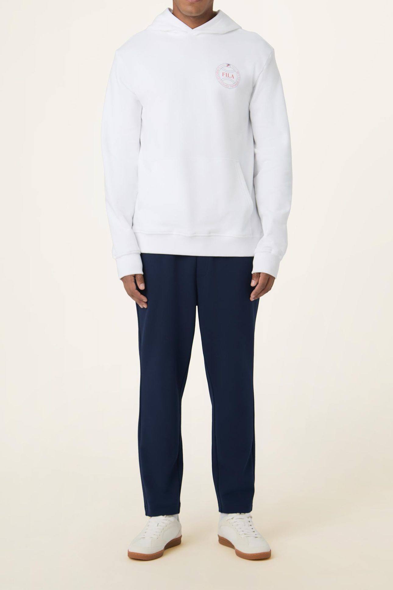 PARELLA RELAXED GRAPHIC HOODIE BRIGHT WHITE 2