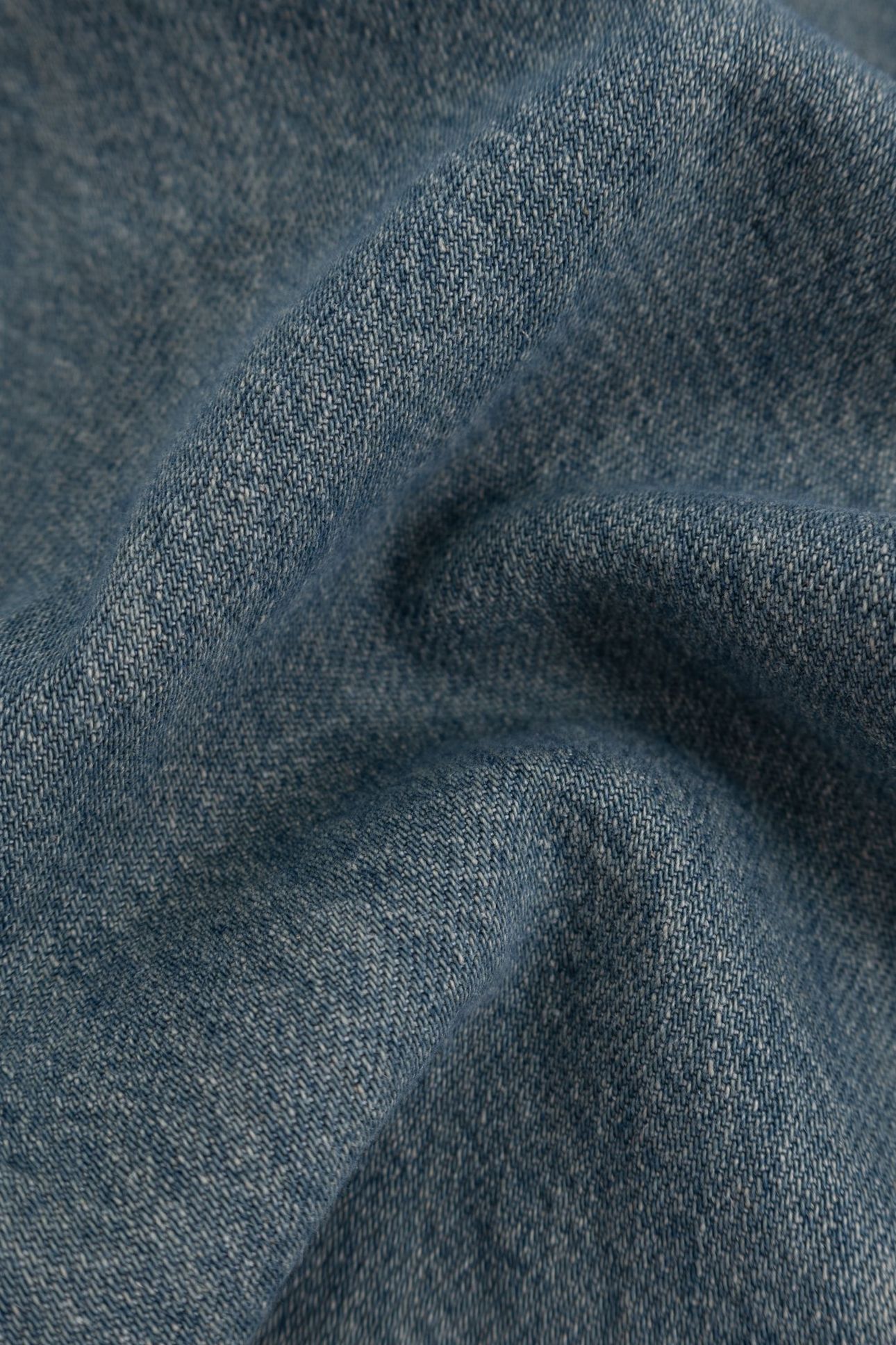 GREY BLUE SERGE STRAIGHT JEANS 7