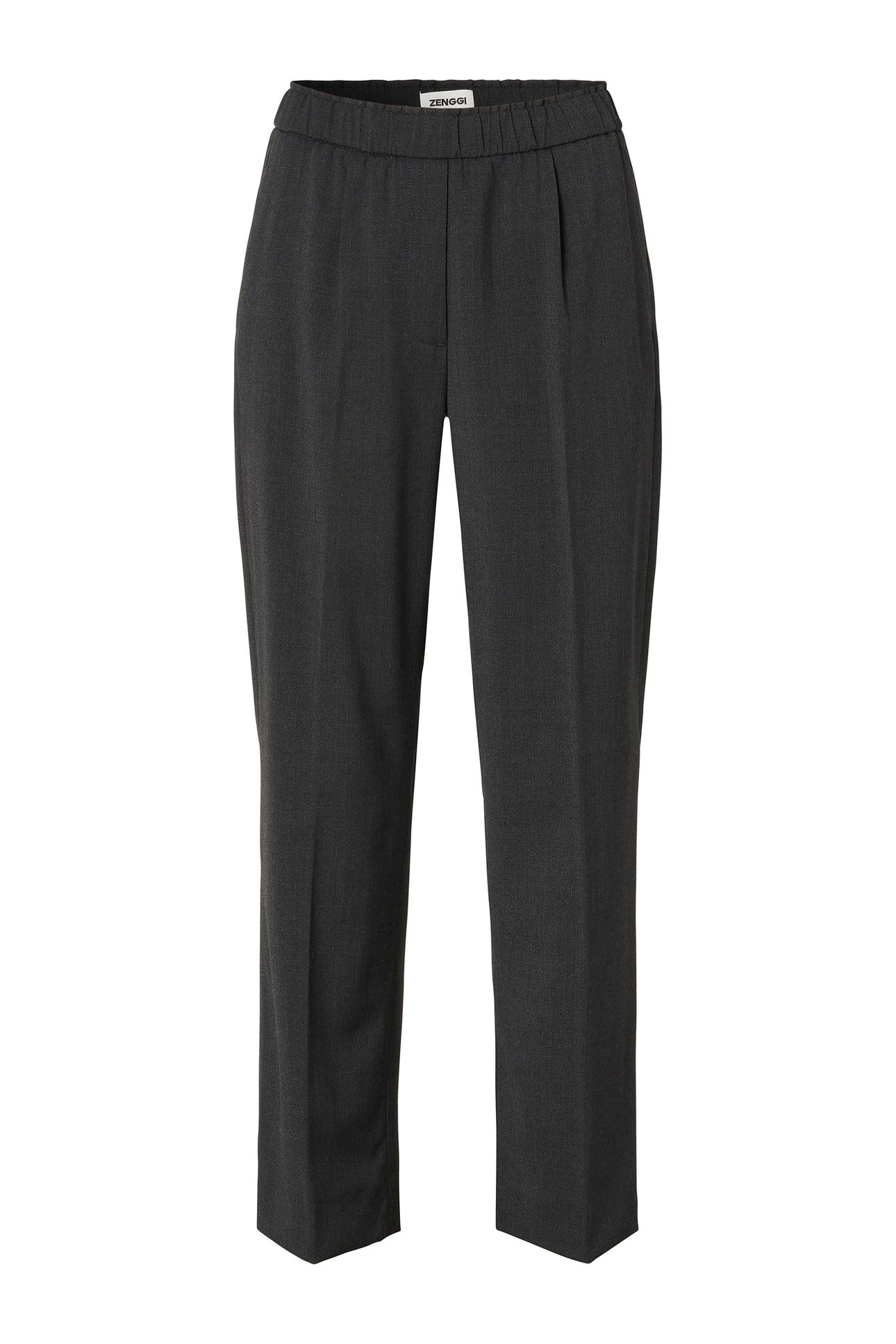WOOL MIX RELAXED CHINO OFF BLACK 4