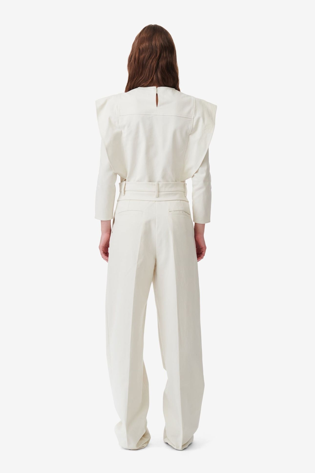 FABIAN TROUSER ECRU 2
