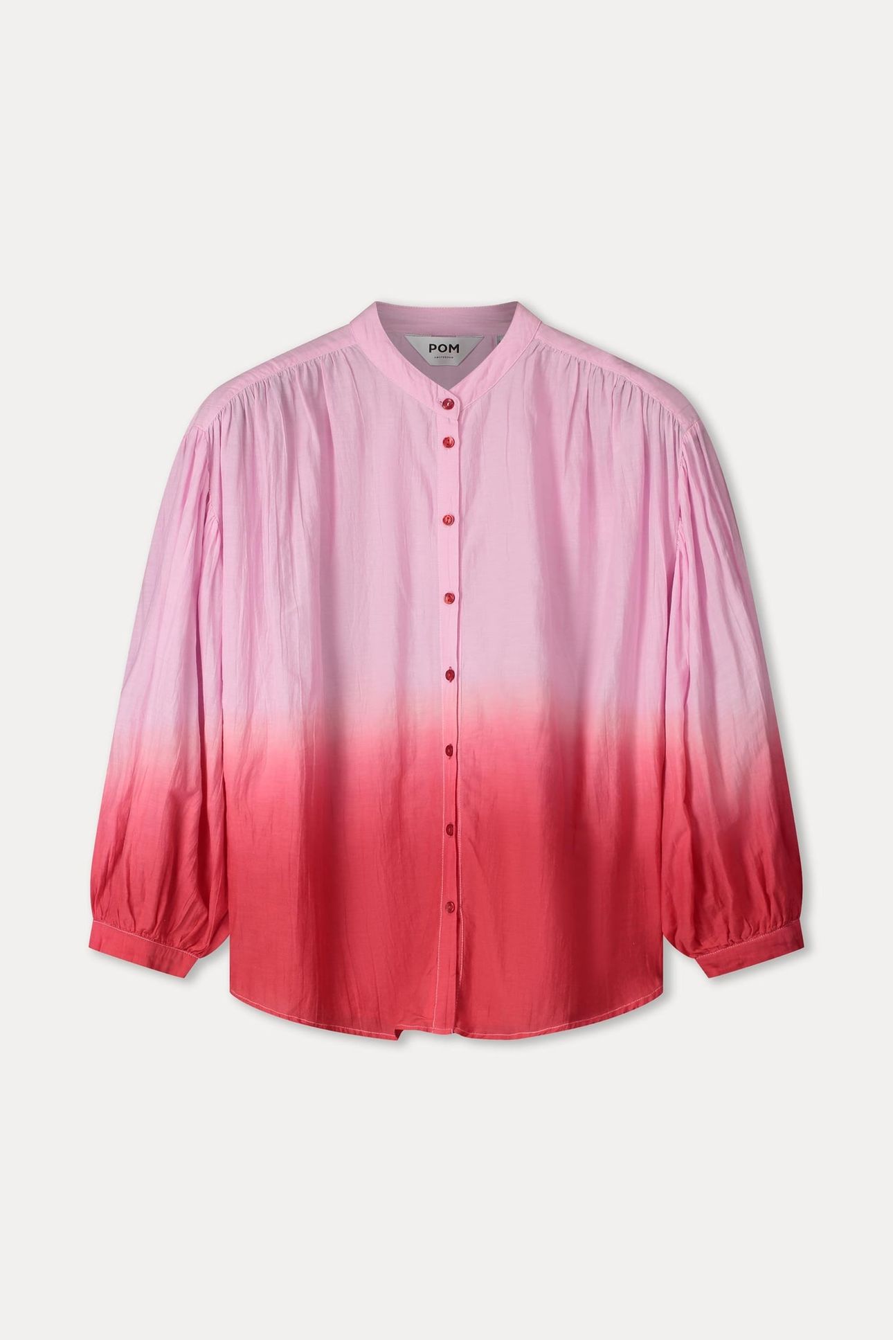BLOUSE - FADED SCARLET RED 5