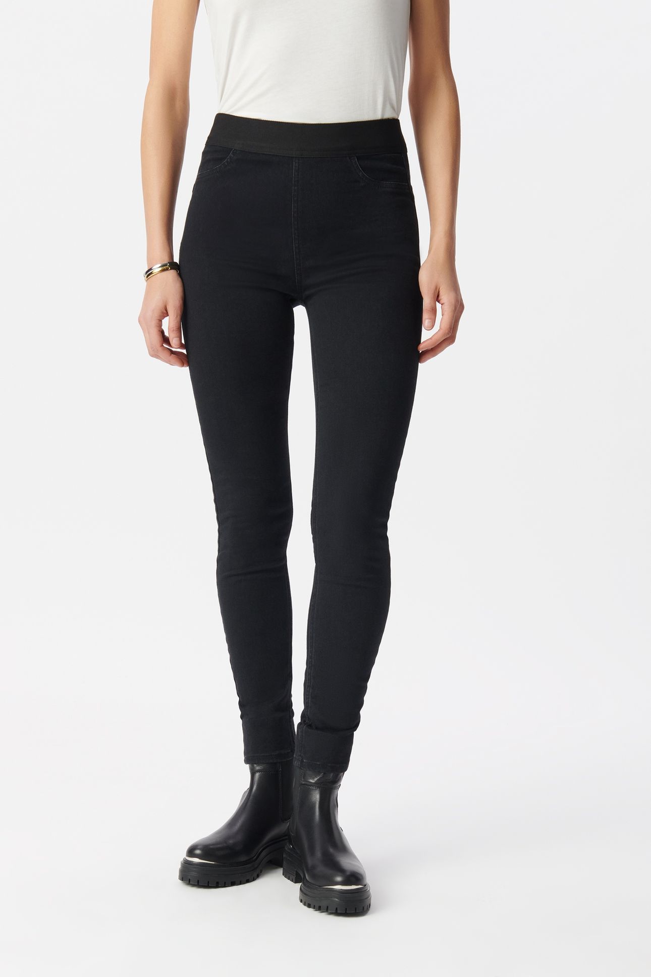 7/8TH POWERSTRETCH BLACK JEGGING JEANS 2