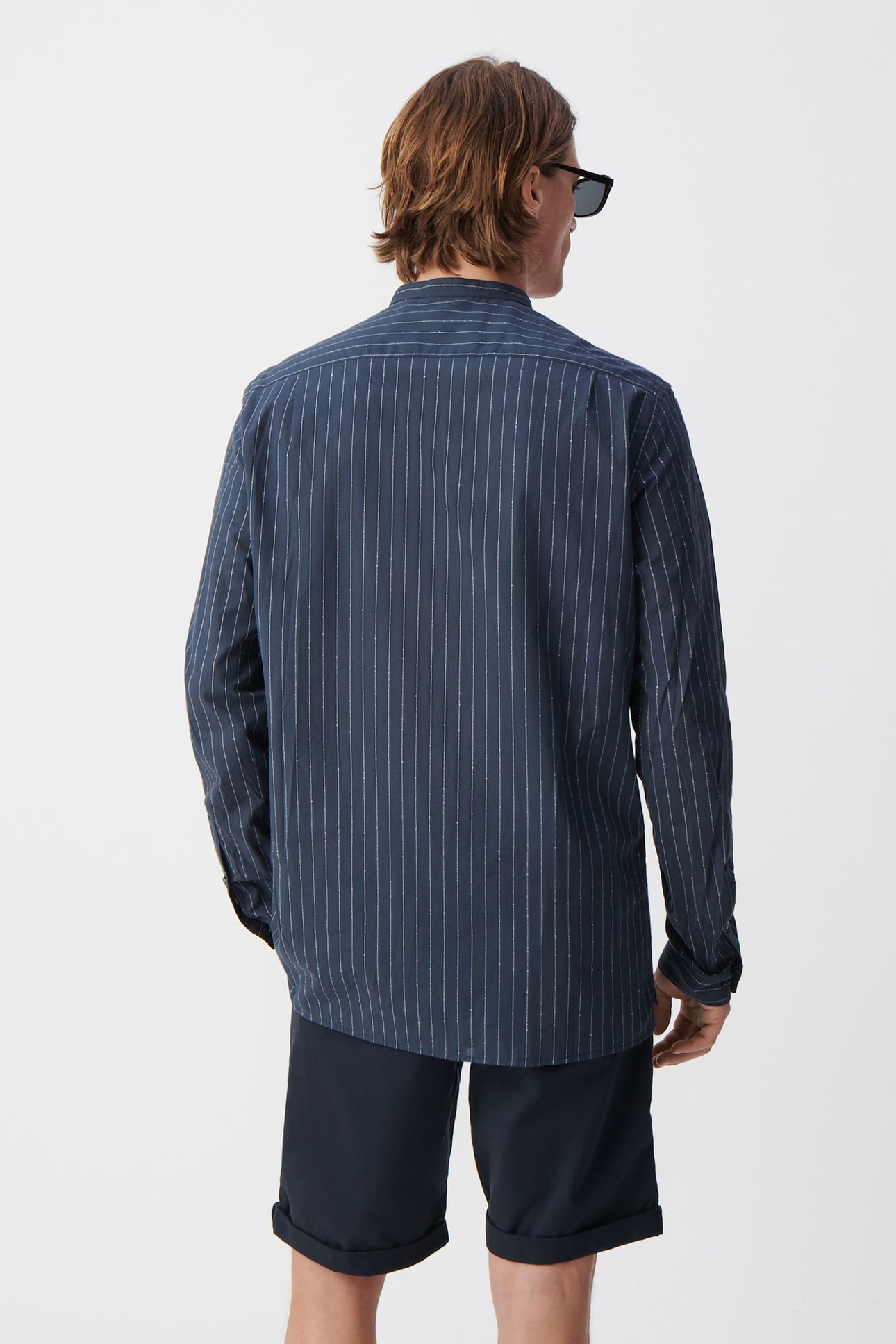 INK STRIPED REGULAR SHIRT 3
