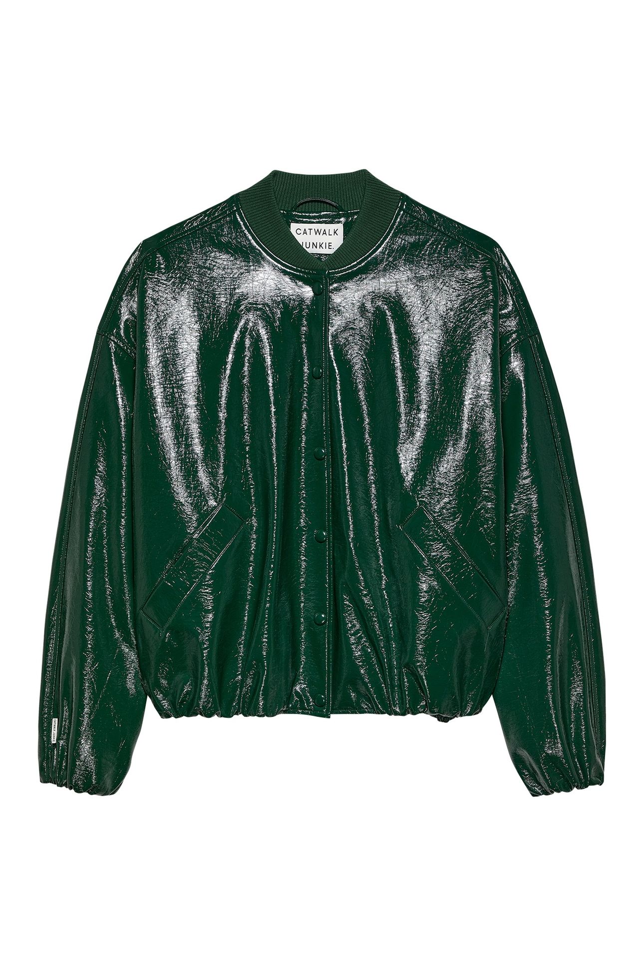 TUCK IN VARSITY JACKET PINE FOREST 5
