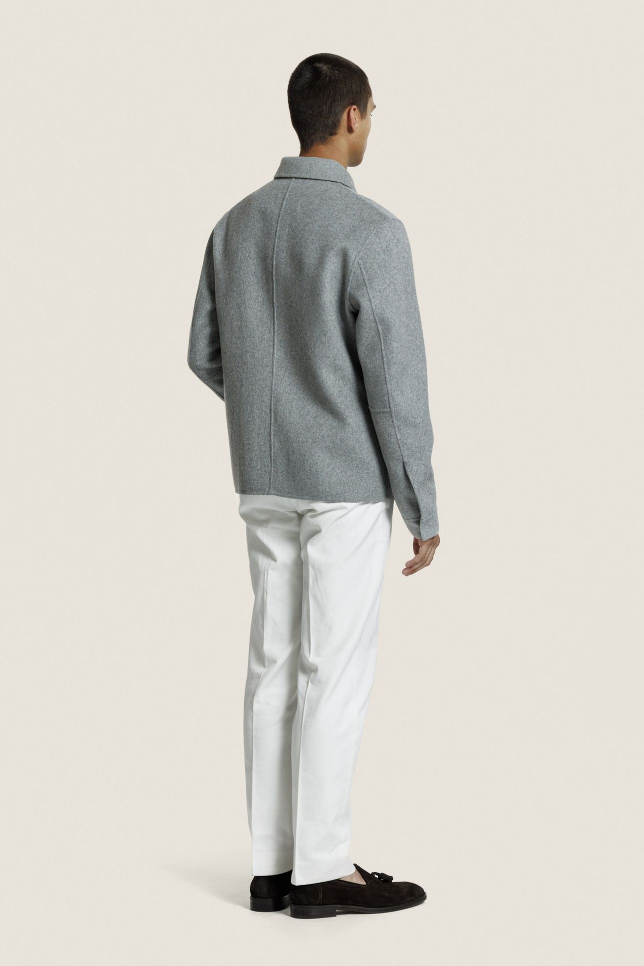 ROBERT JACKET L. GREY MELANGE 3