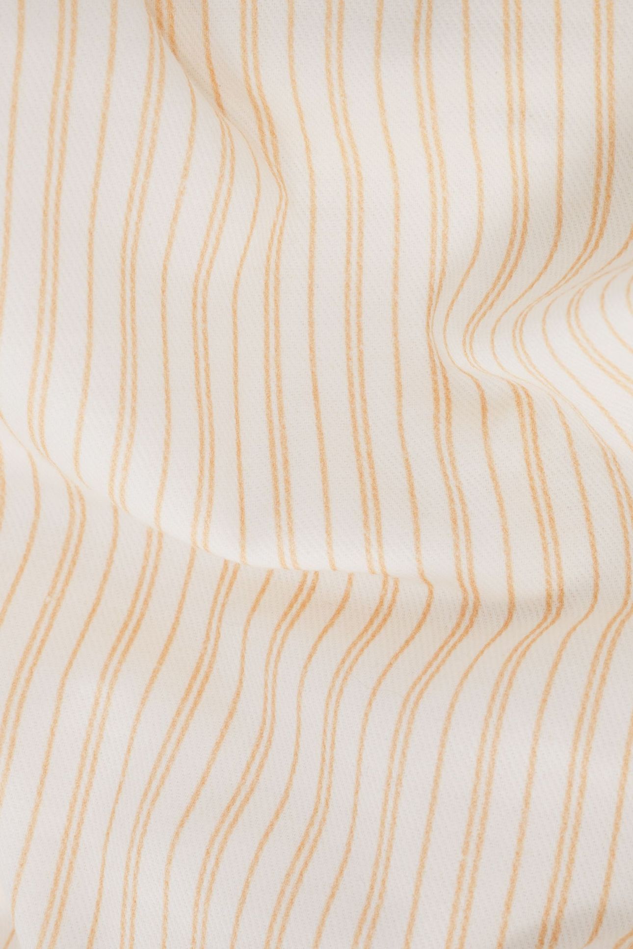 ECRU DENIM DUNGAREES WITH YELLOW STRIPES ECRU 7