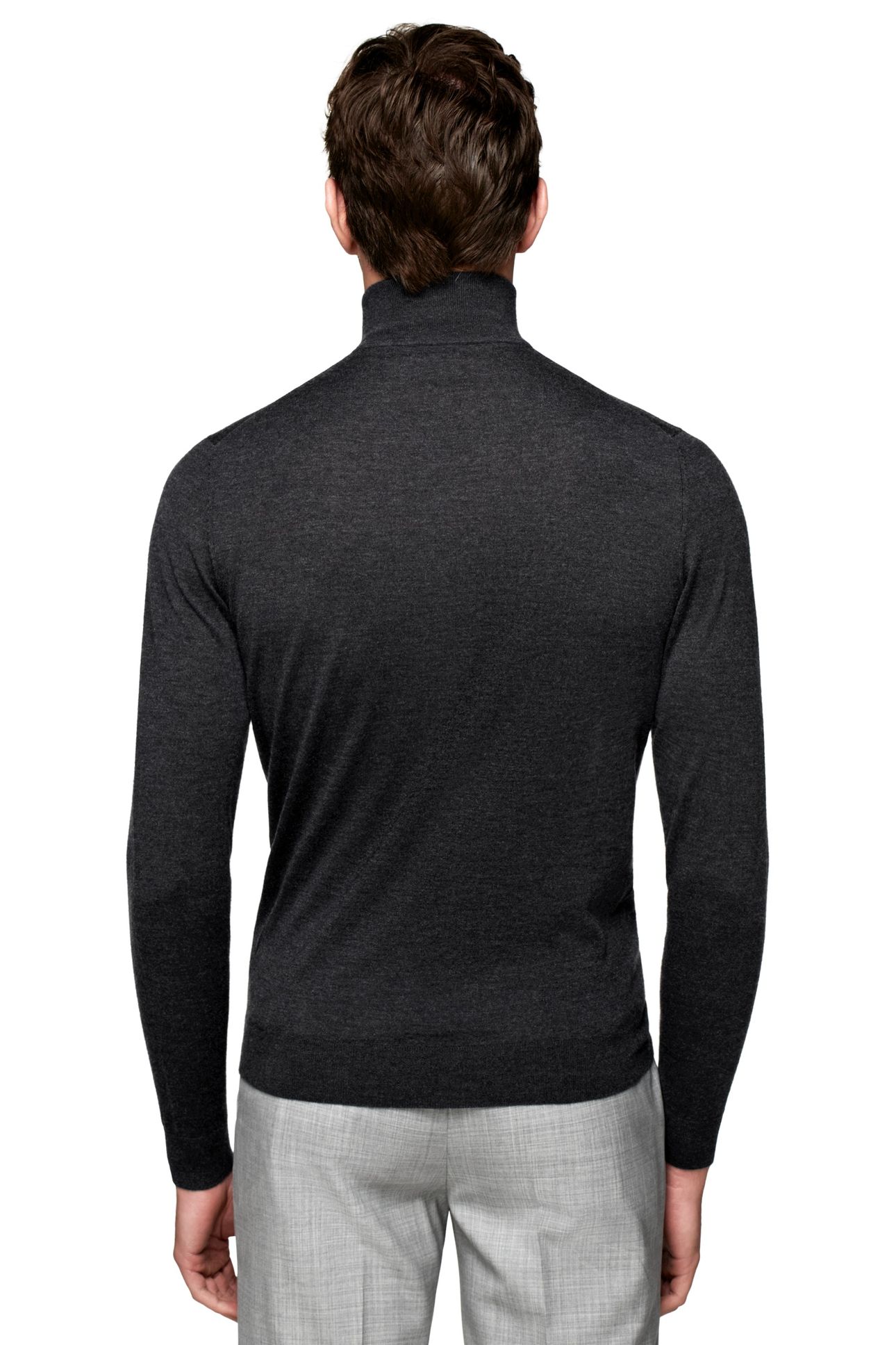 FULL ZIP LUXURY DARK GREY 3