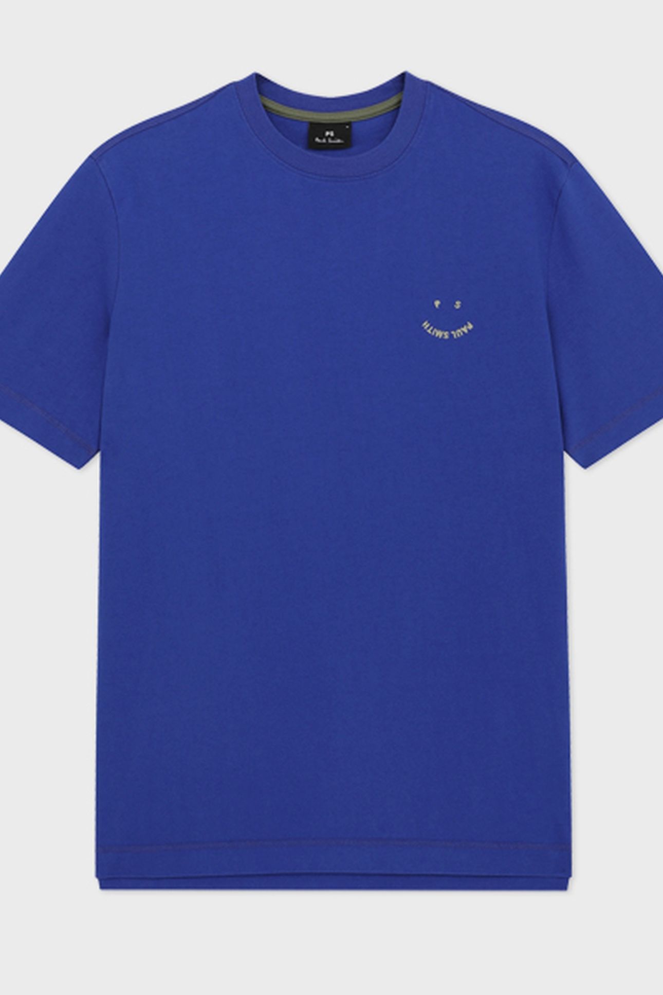 REG FIT SS TSHIRT PS HAPPY COBALT BLUE 2