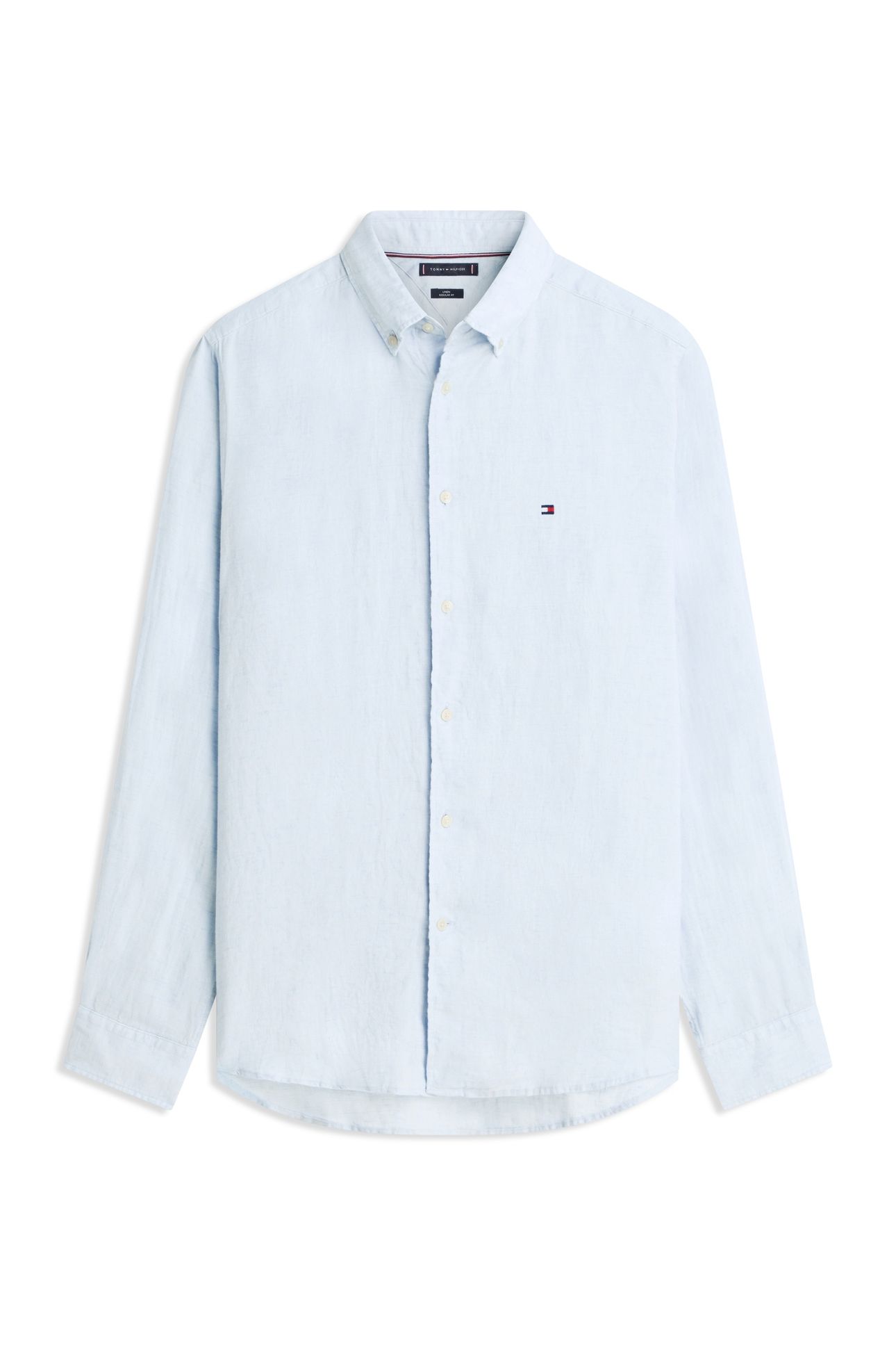 PIGMENT DYED LINEN SHIRT BREEZY BLUE 5