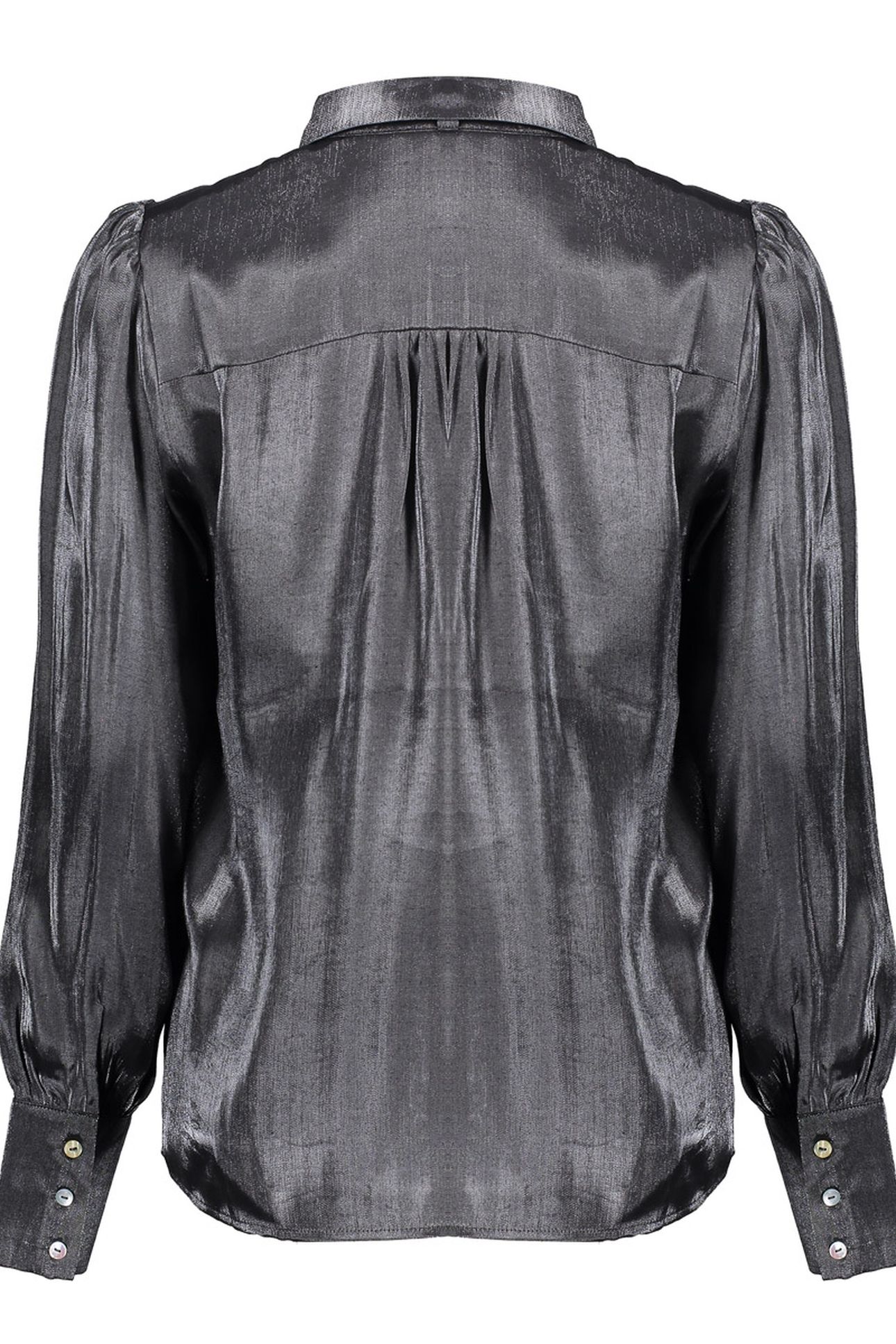 BLOUSE DETACHABLE STRAP DARK SILVER 2