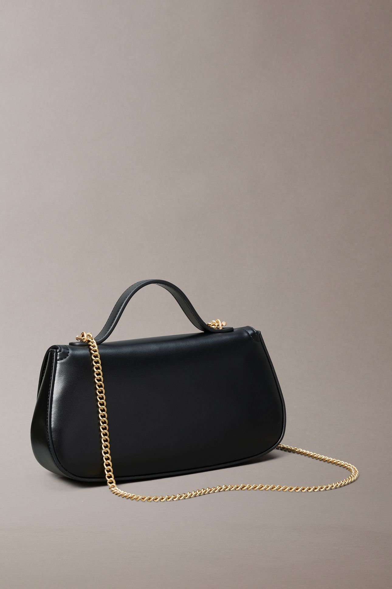 TOP HANDLE WITH CHAIN BLACK/ANTIQUE LIGHT GOLD 4