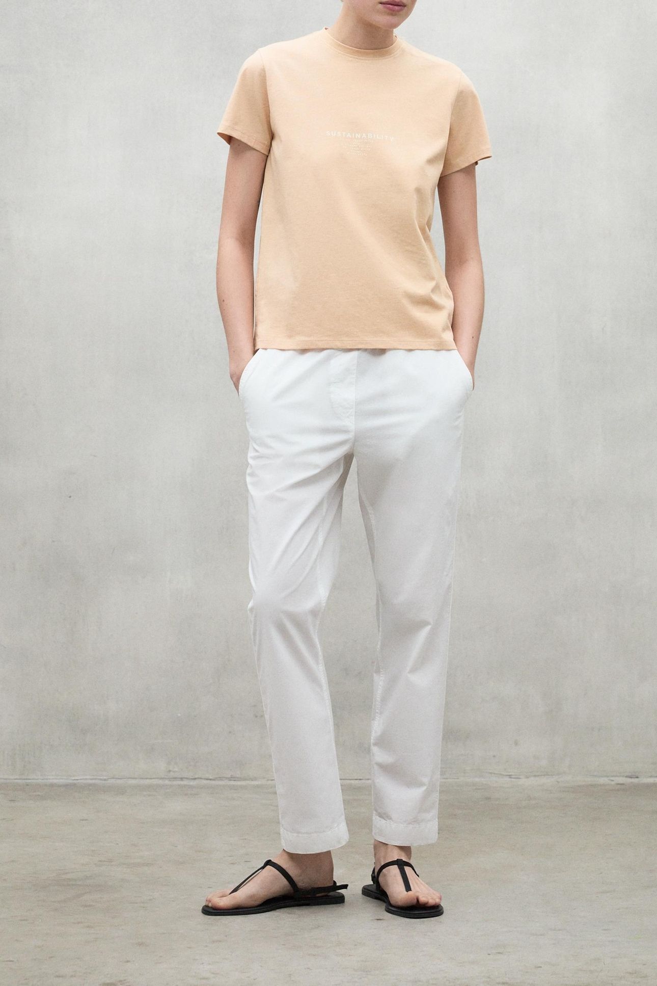 SALCEALF T-SHIRT PEACH 2