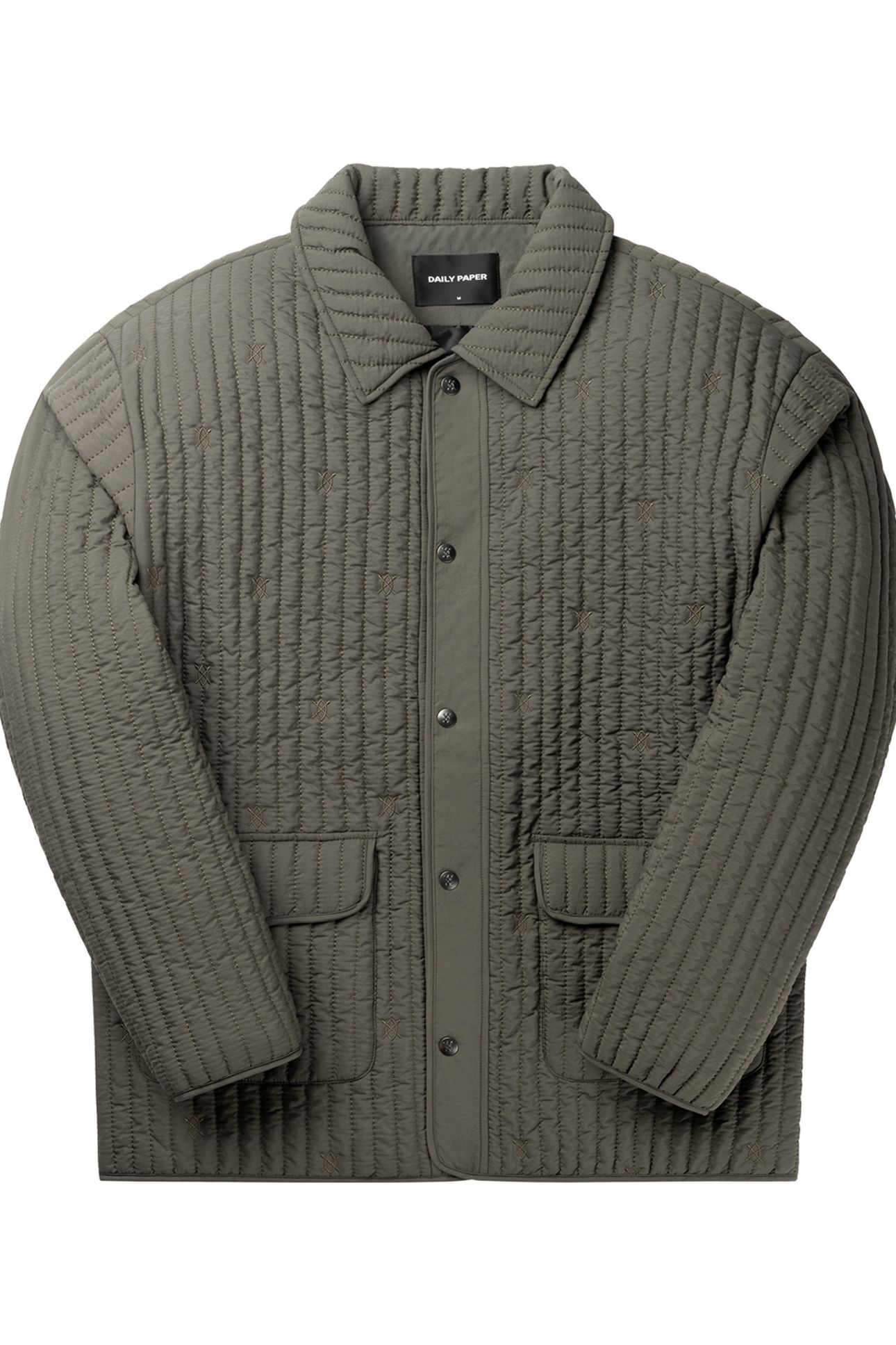 ZYER QUILTED RELAXED JACKET CHIMERA GREY 3
