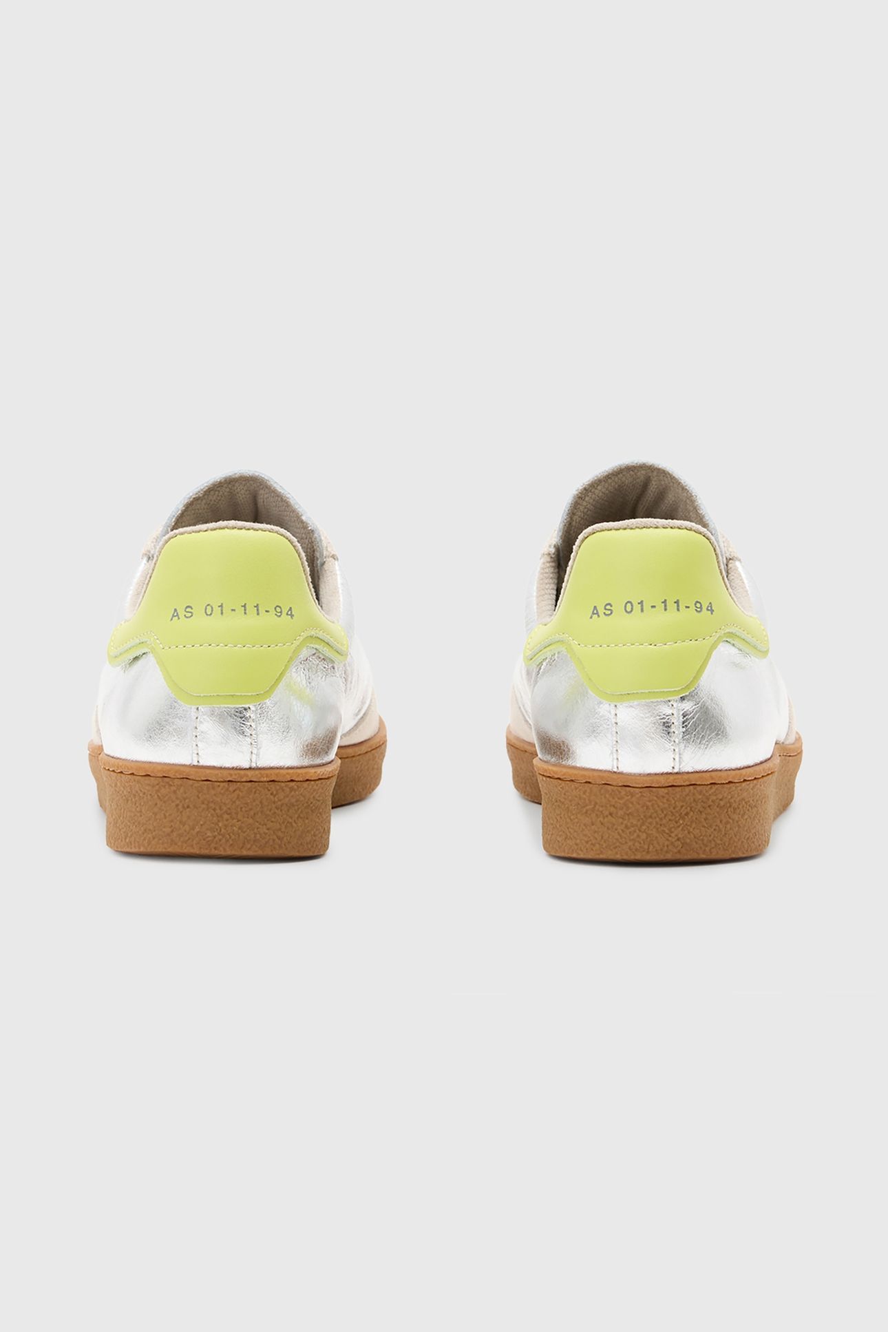THELMA MET SNEAKER SILVER/OFF WHITE 4