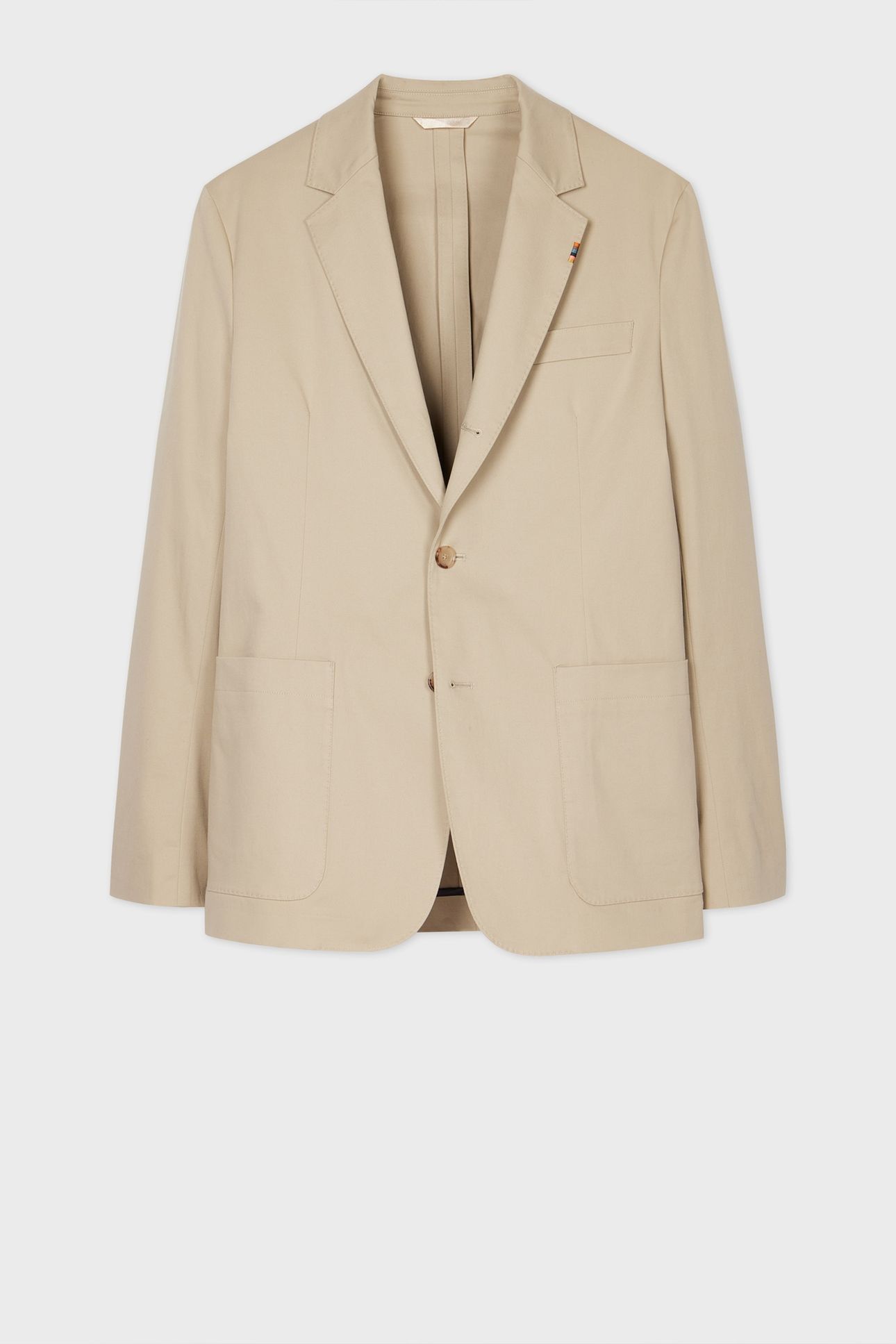 2BTN SB JACKET KHAKI 4