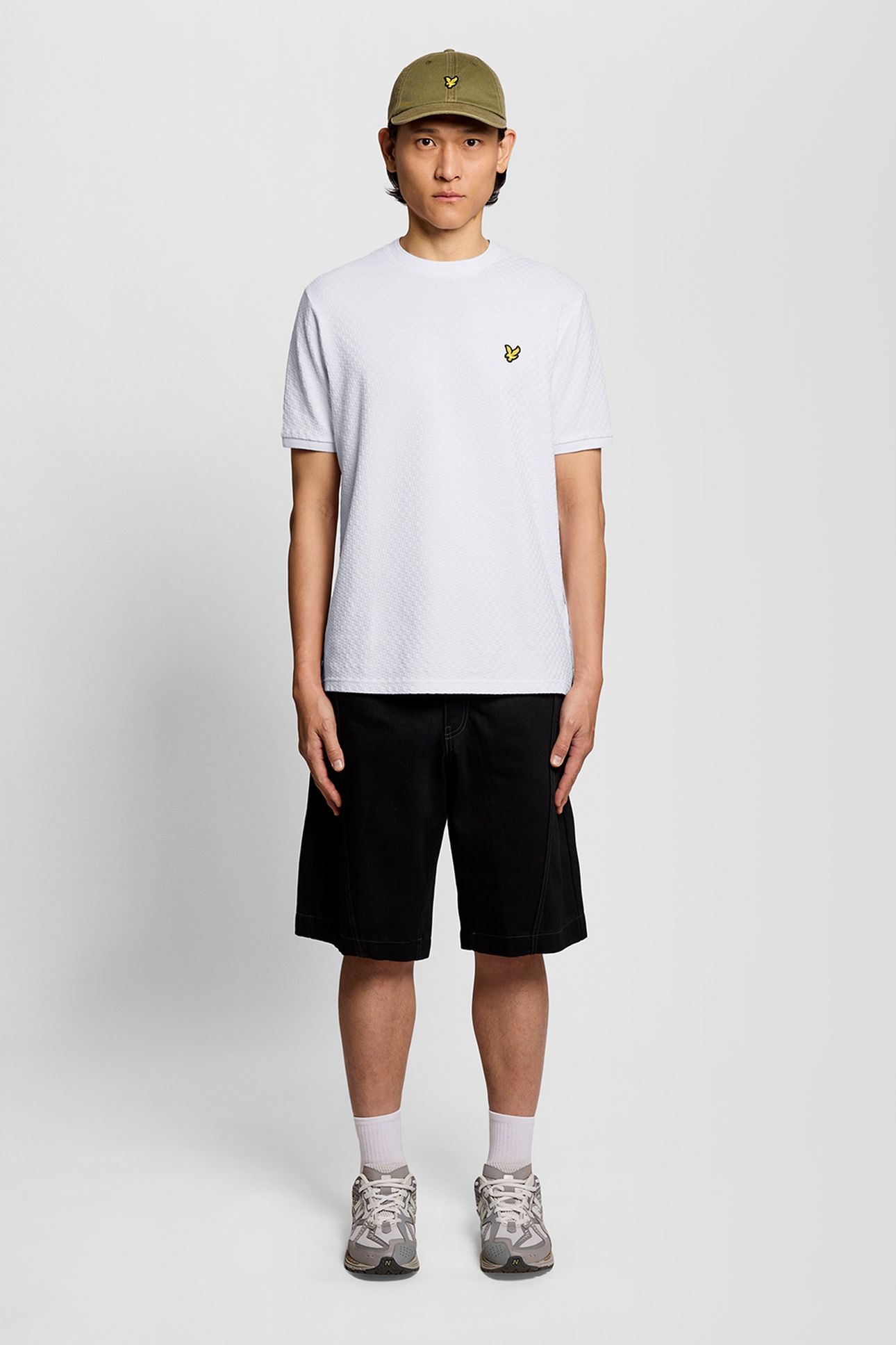 FOOTBALL JACQUARD T-SHIRT WHITE 1