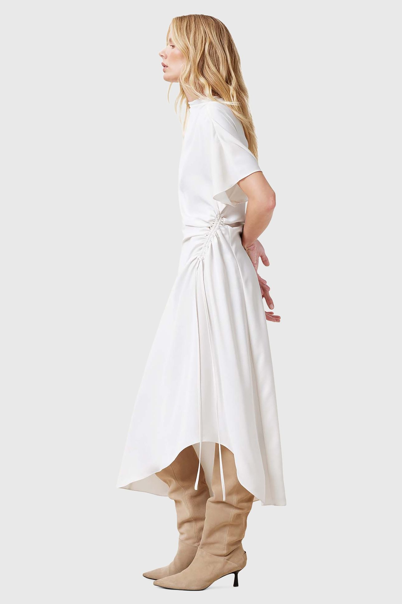 ROSIE DRESS TOFU WHITE 5