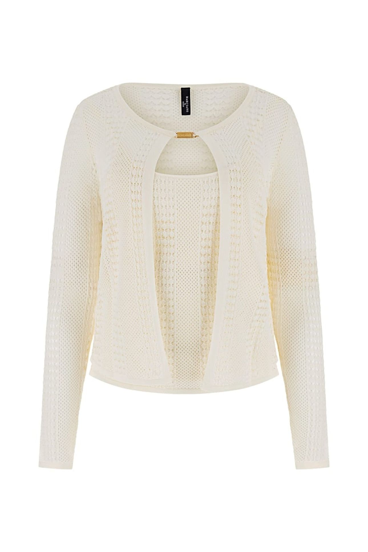 MARCIANO BY GUESS EMMA TWIN SET SWEATER SANDY SHORE 5