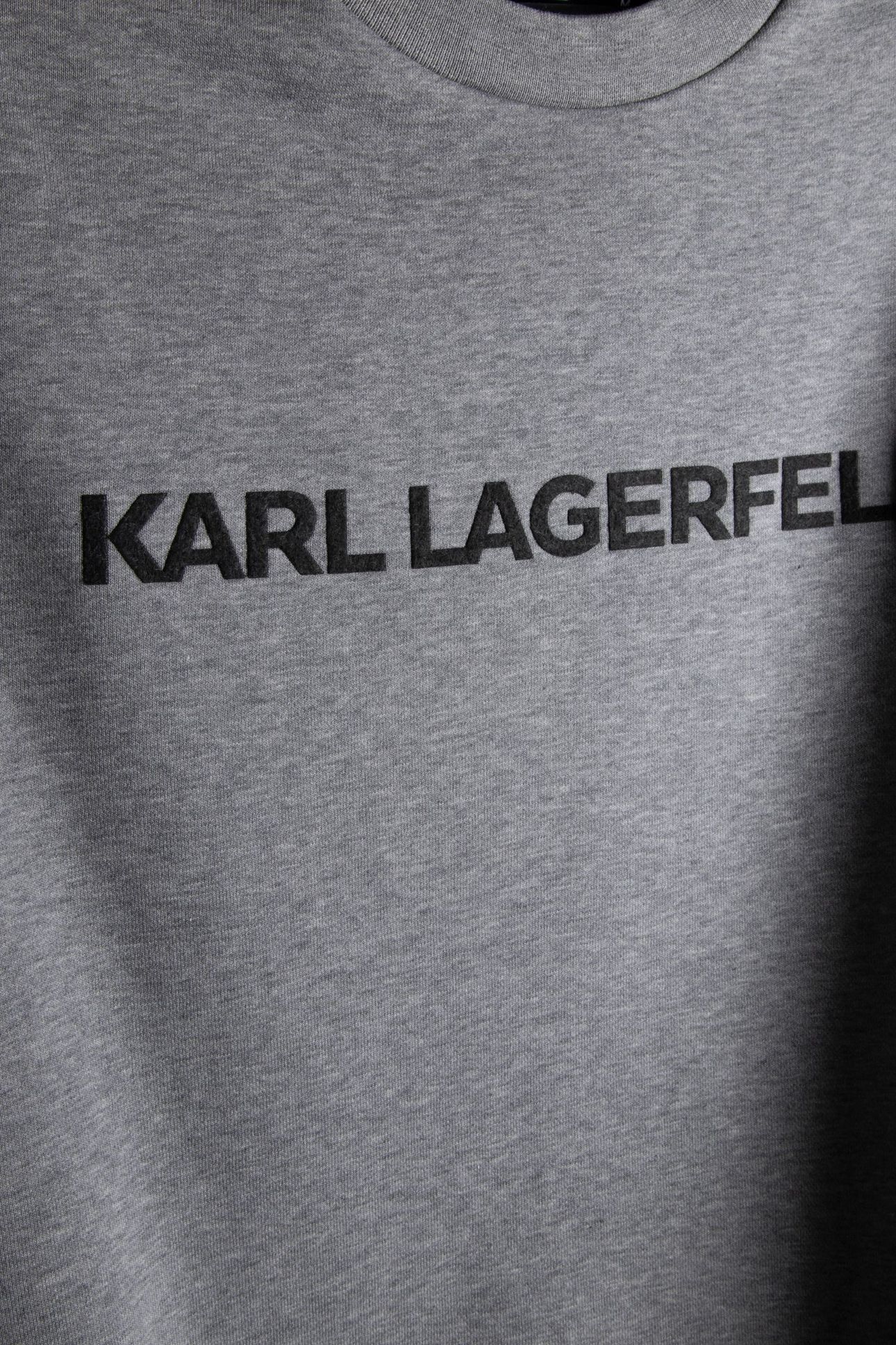 DARKGREY MELANGE SWEAT CREWNECK 5