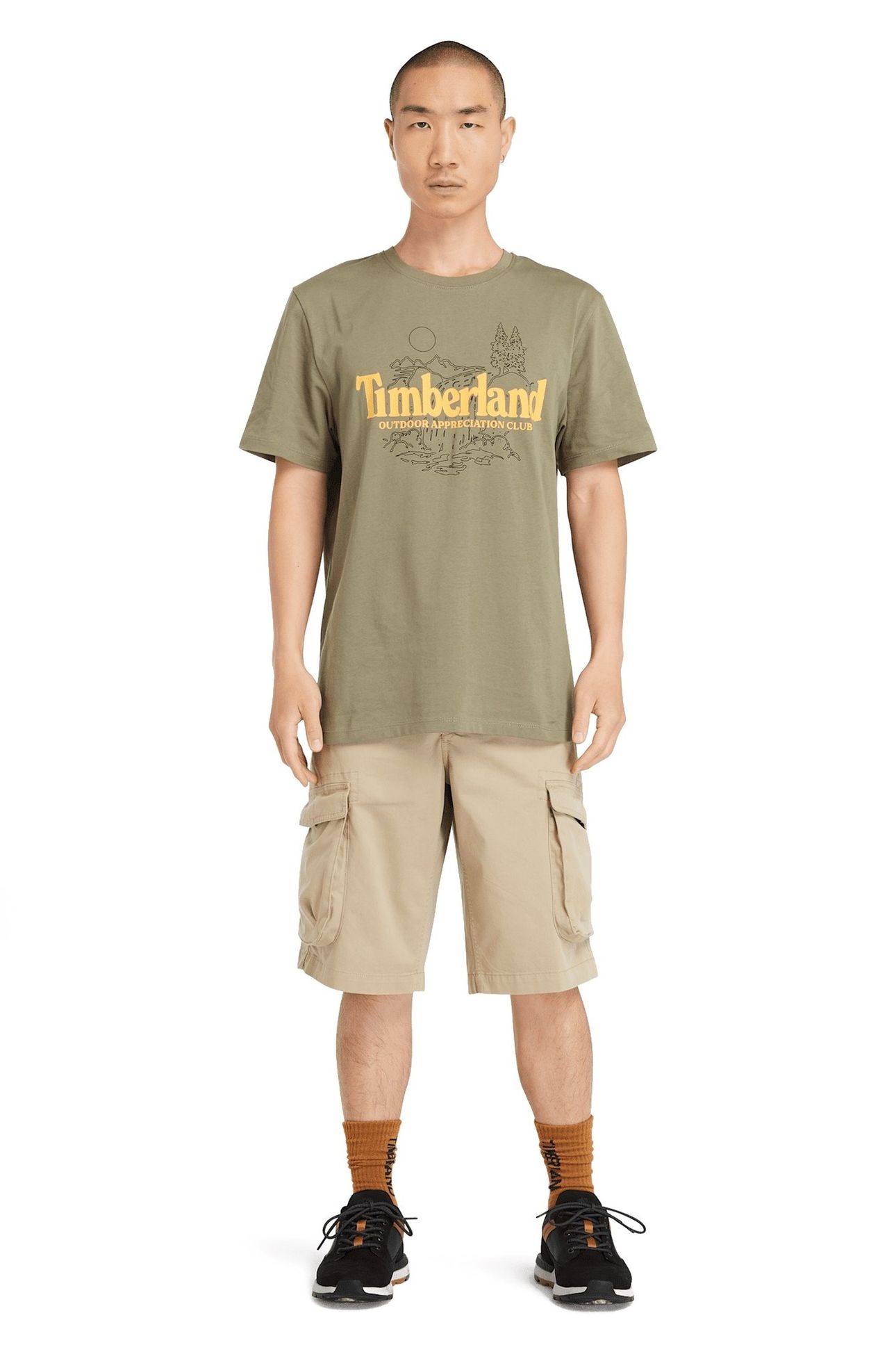 TWILL CARGO SHORTS LEMON PEPPER 1