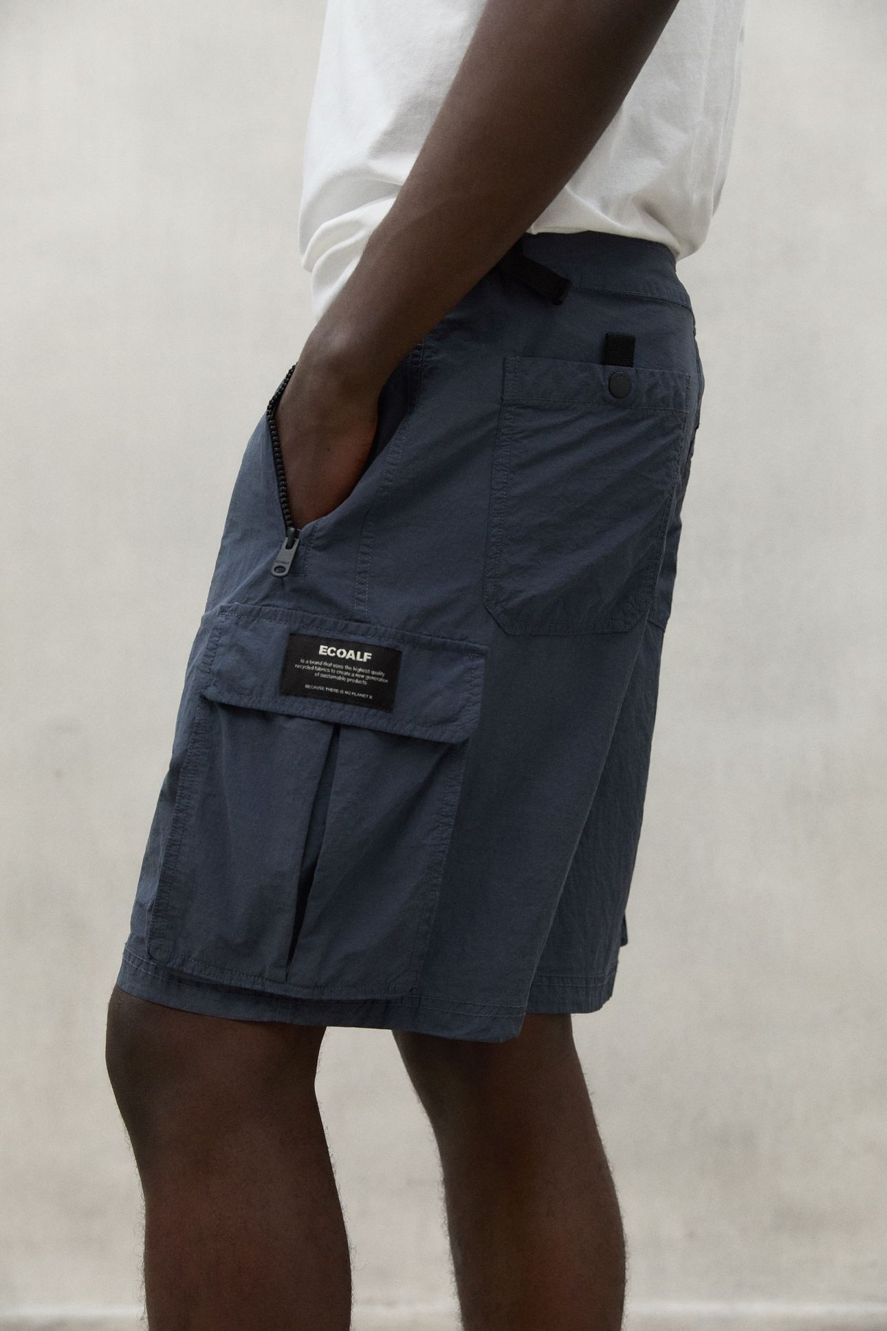 ALISTEALF CARGO SHORTS DEEP NAVY 4