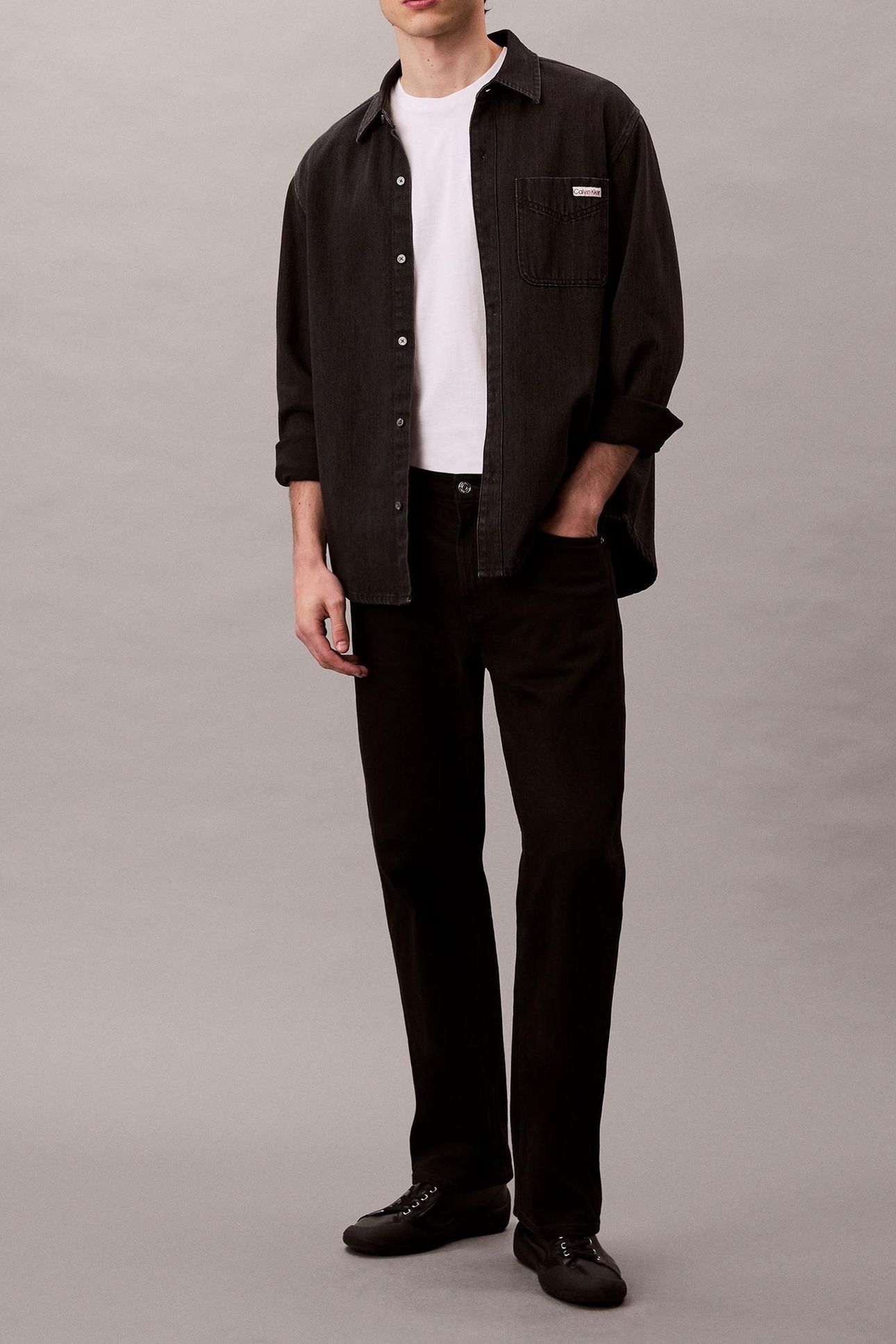 CLASSIC 205 DENIM SHIRT 205 BLACK 5