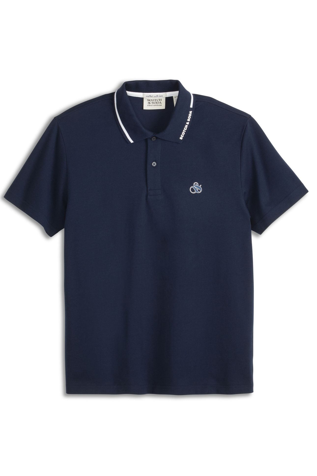 TIPPED POLO SKY CAPTAIN 1