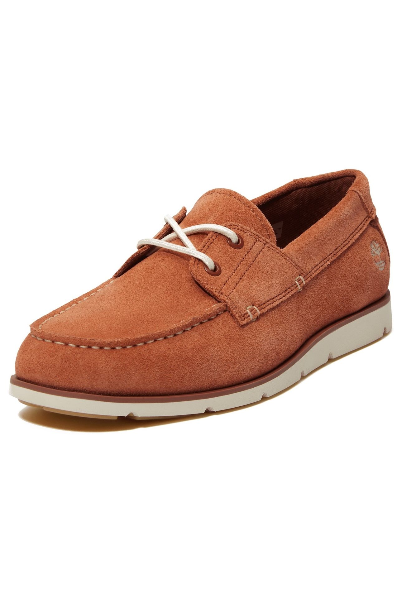 GRAFTON BAY LACE UP SHOE RUST SUEDE 2