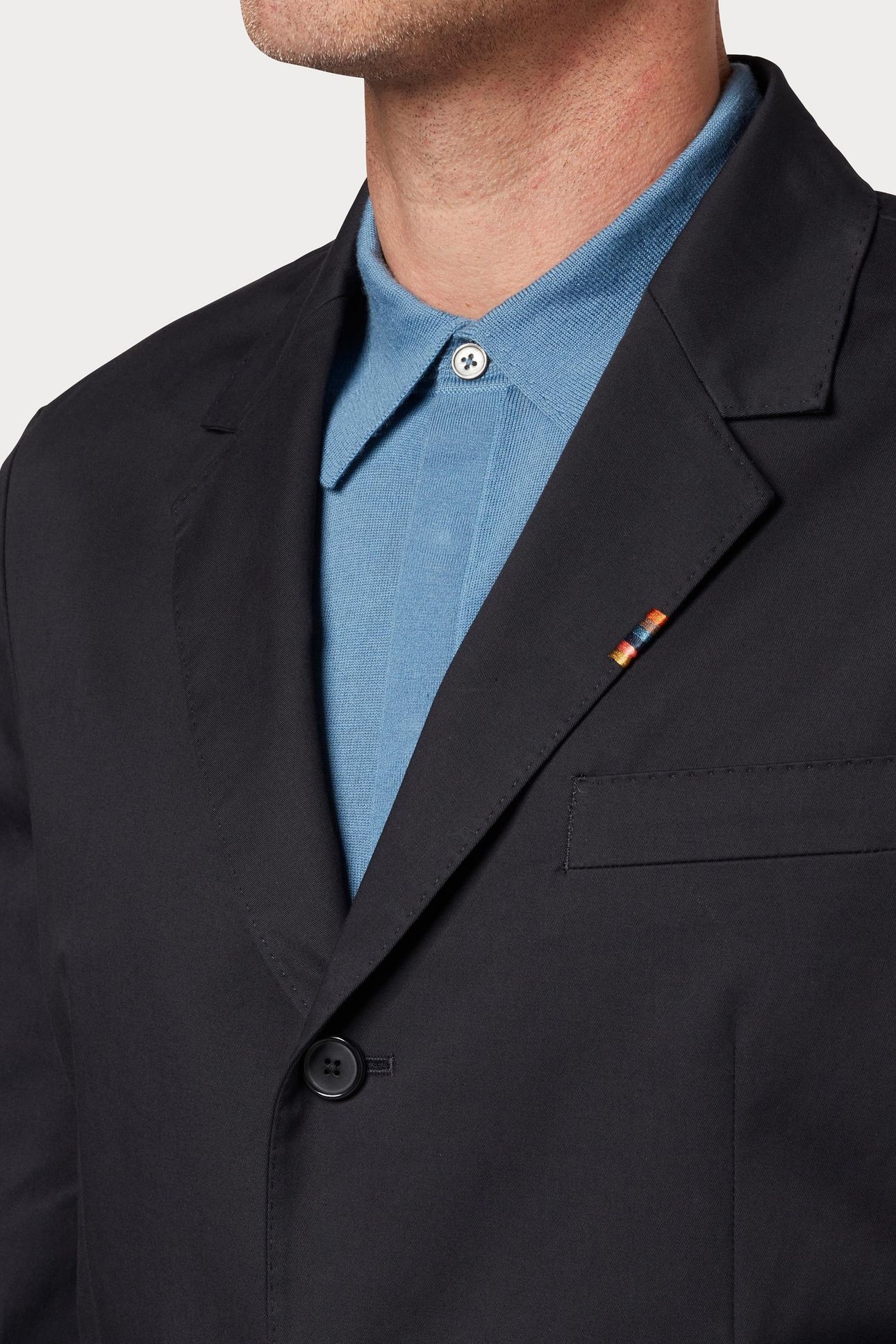 2BTN SB JACKET VERY DARK NAVY 8