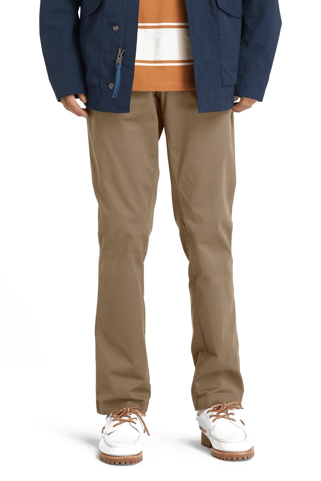 CLAREMONT TWILL CHINO PANT BRITISH KHAKI 1