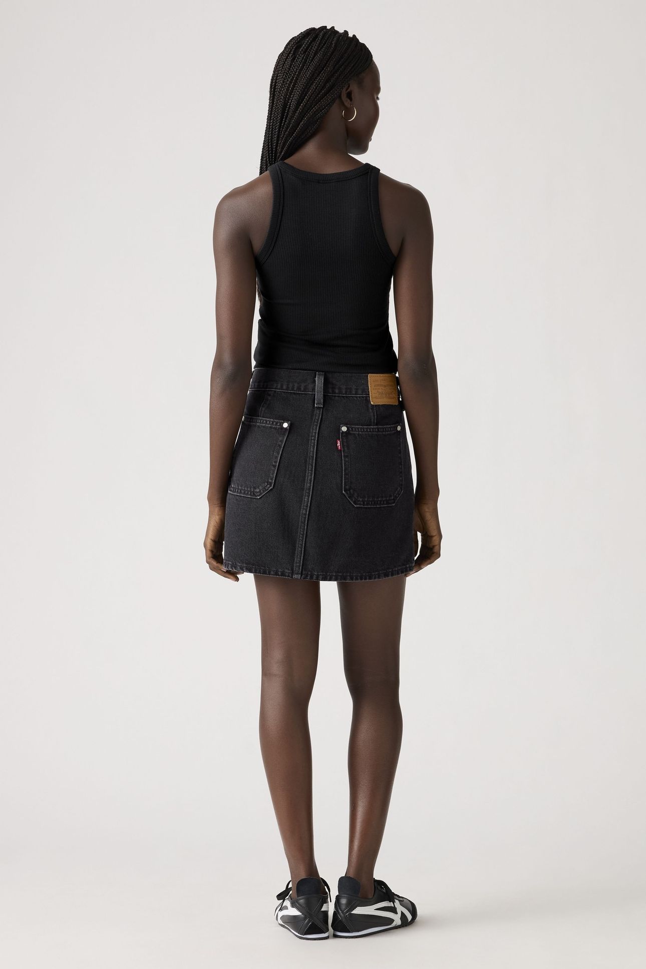 MOTO ICON SKIRT BLACK 4