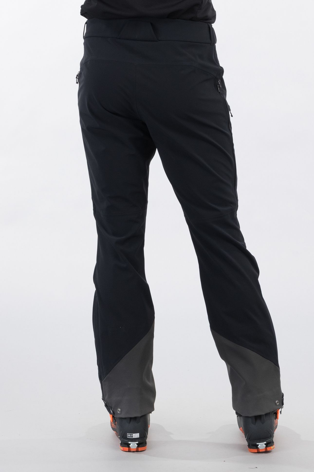 SENJA HYBRID SOFTSHELL PNT BLACK LONG 4