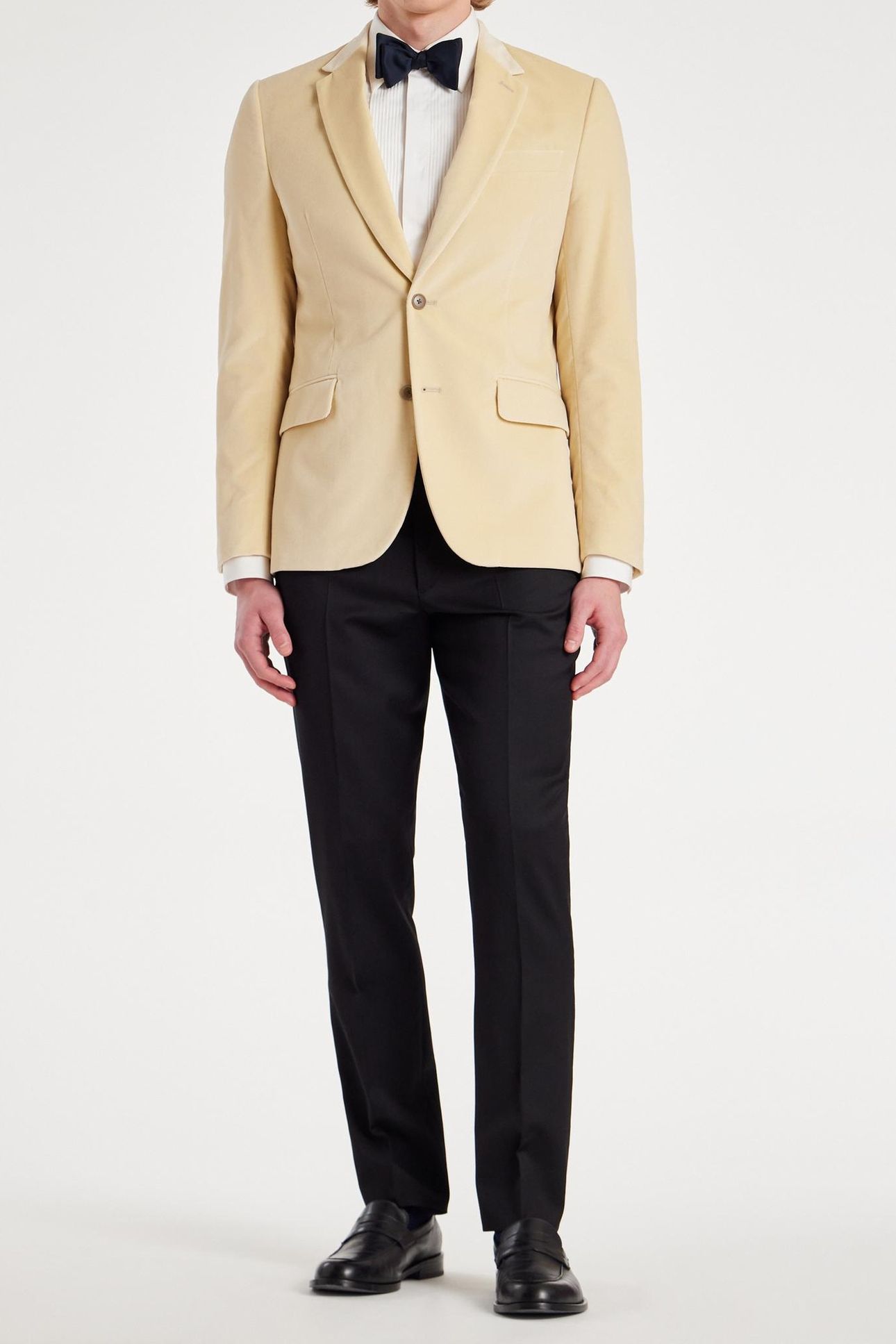 GENTS TAILORED FIT 2 BTN JACKET IVORY 2