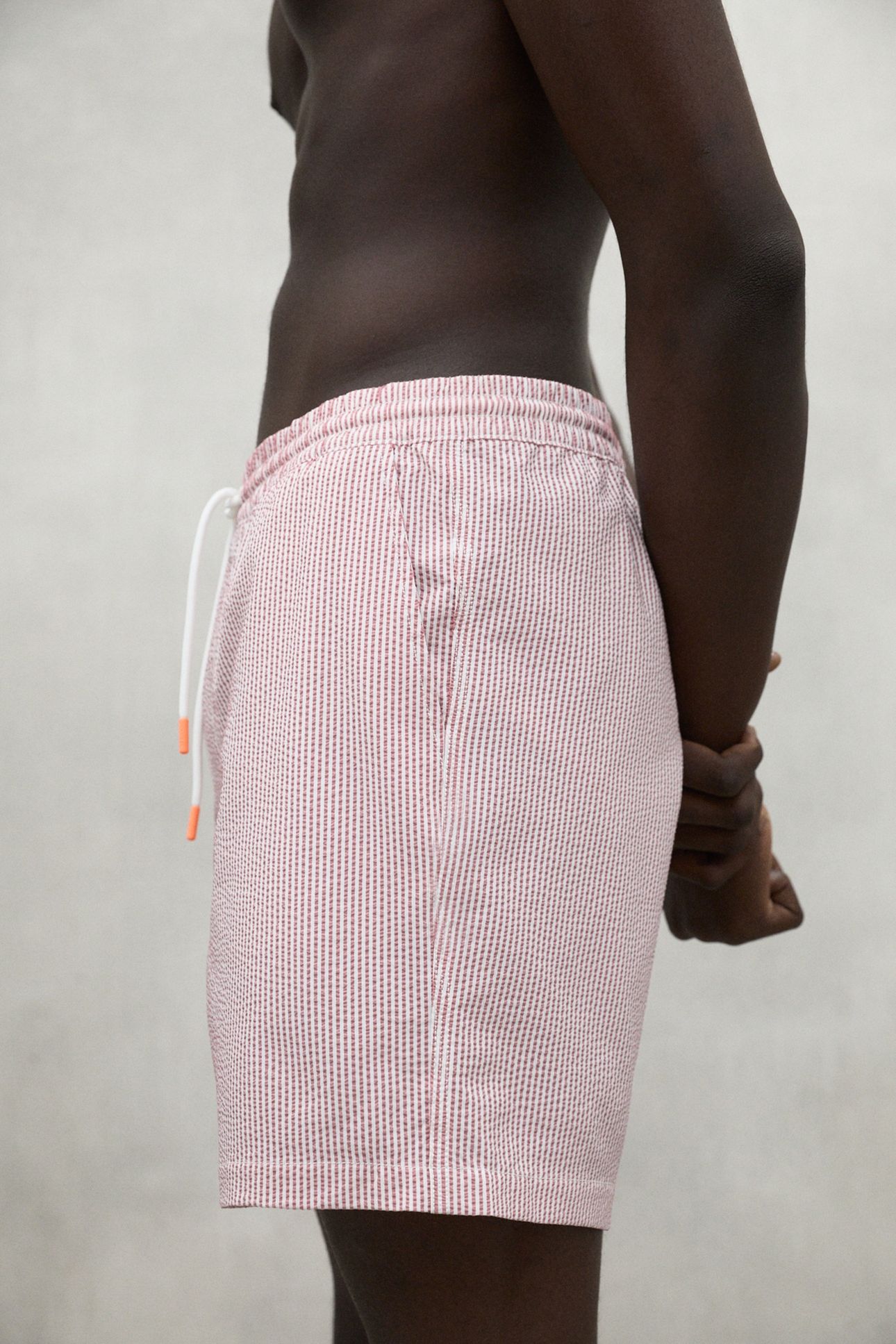 OYAMBREALF SWIMSUIT TERRACOTTA STRIPES 3