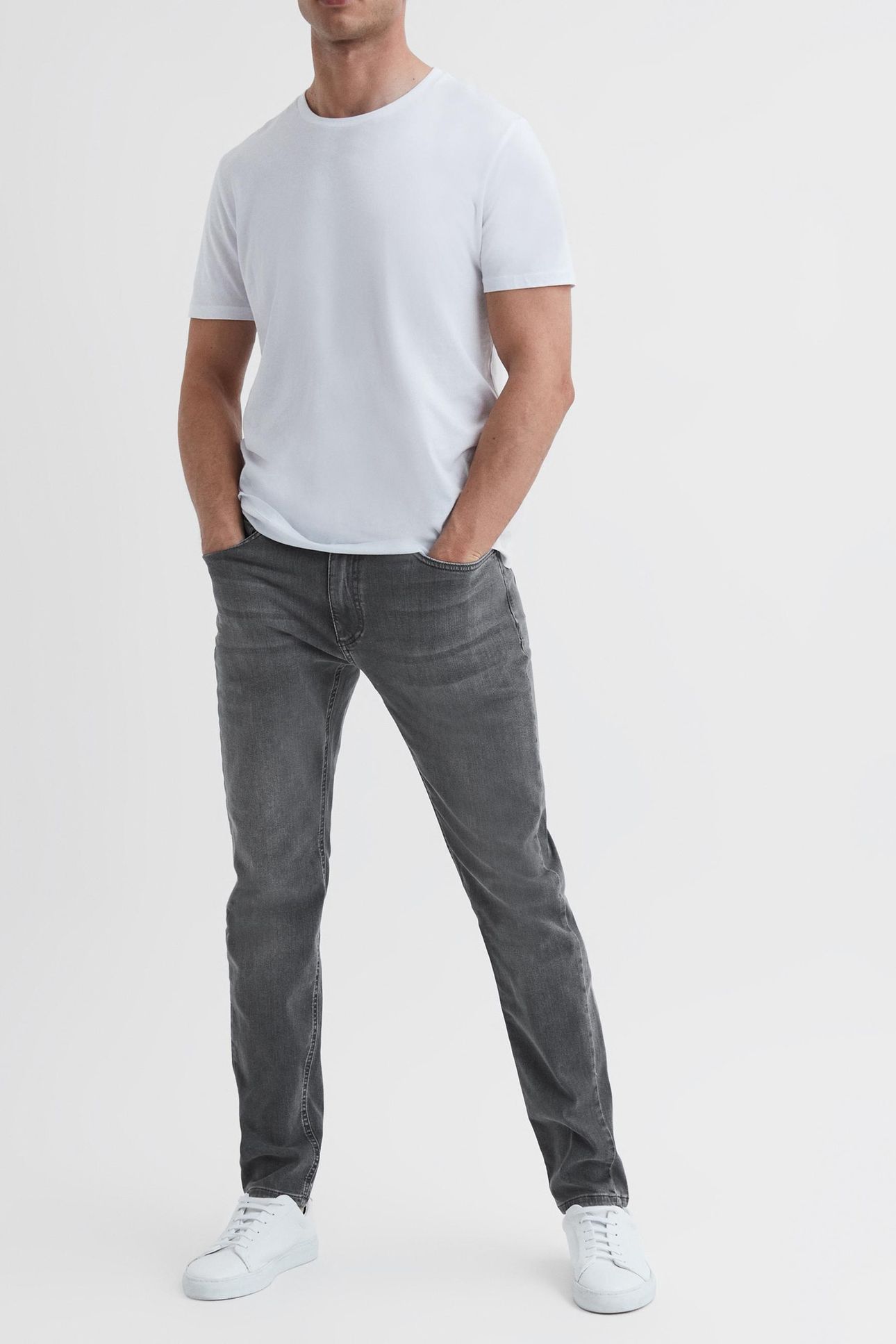 HARRY-JERSEY SLIM WASHED GREY 2