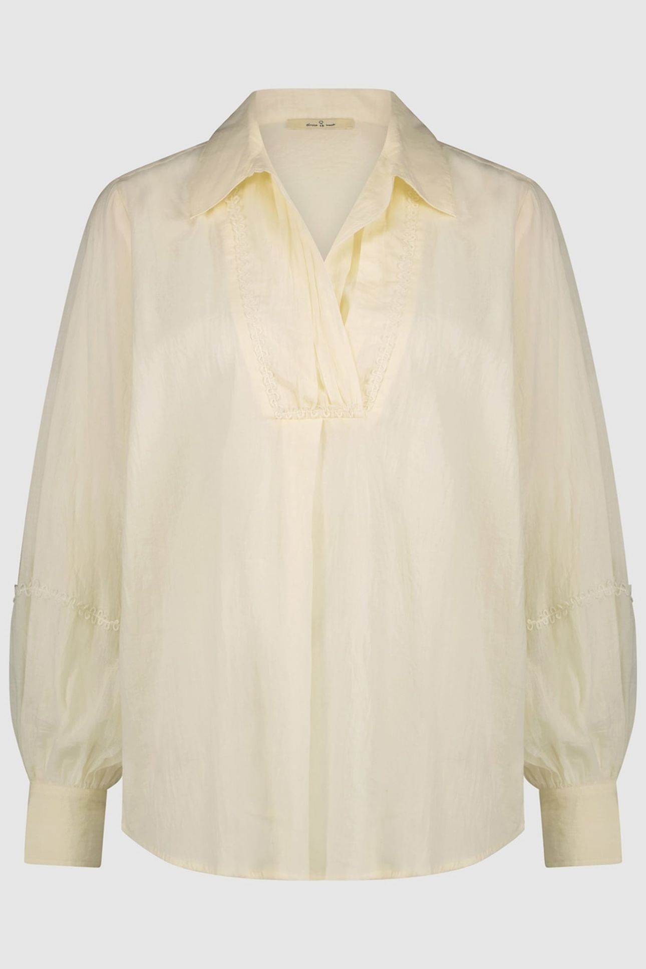 LUNA BLOUSE POACHED EGG 1