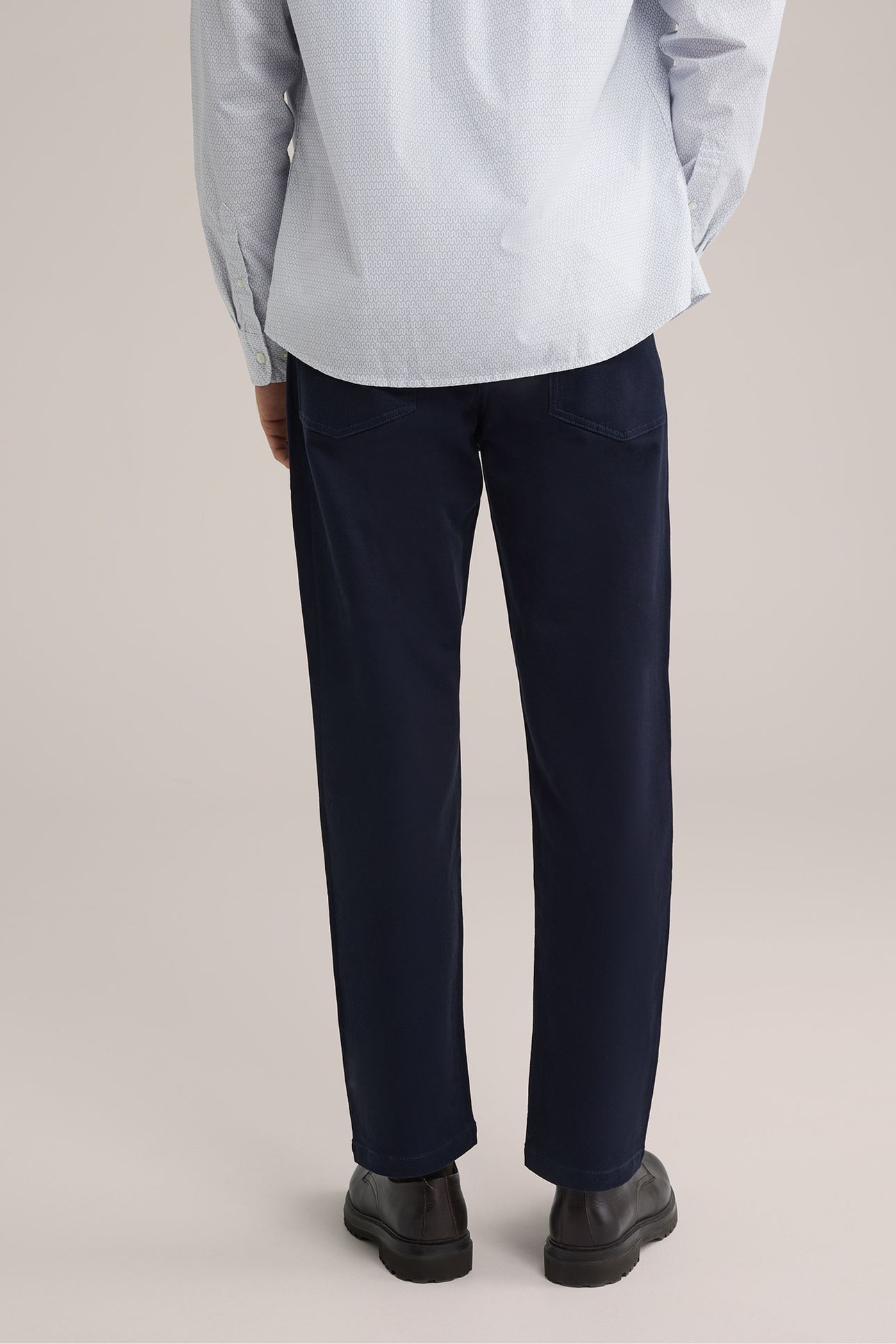 5-POCKET MID WAIST NAVY BLUE 2
