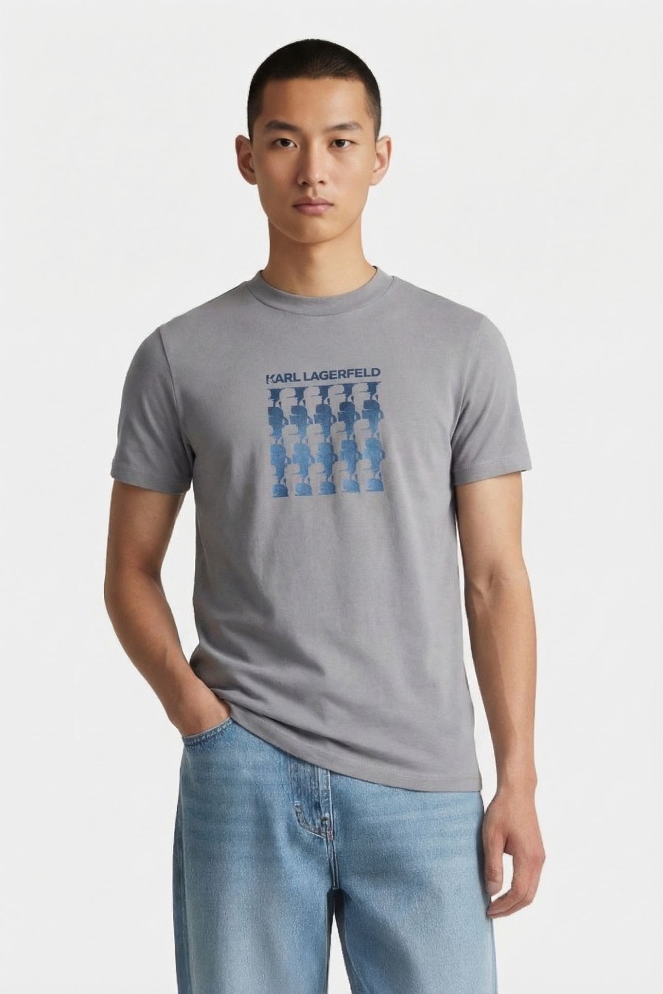 DARK GREY T-SHIRT CREWNECK 1