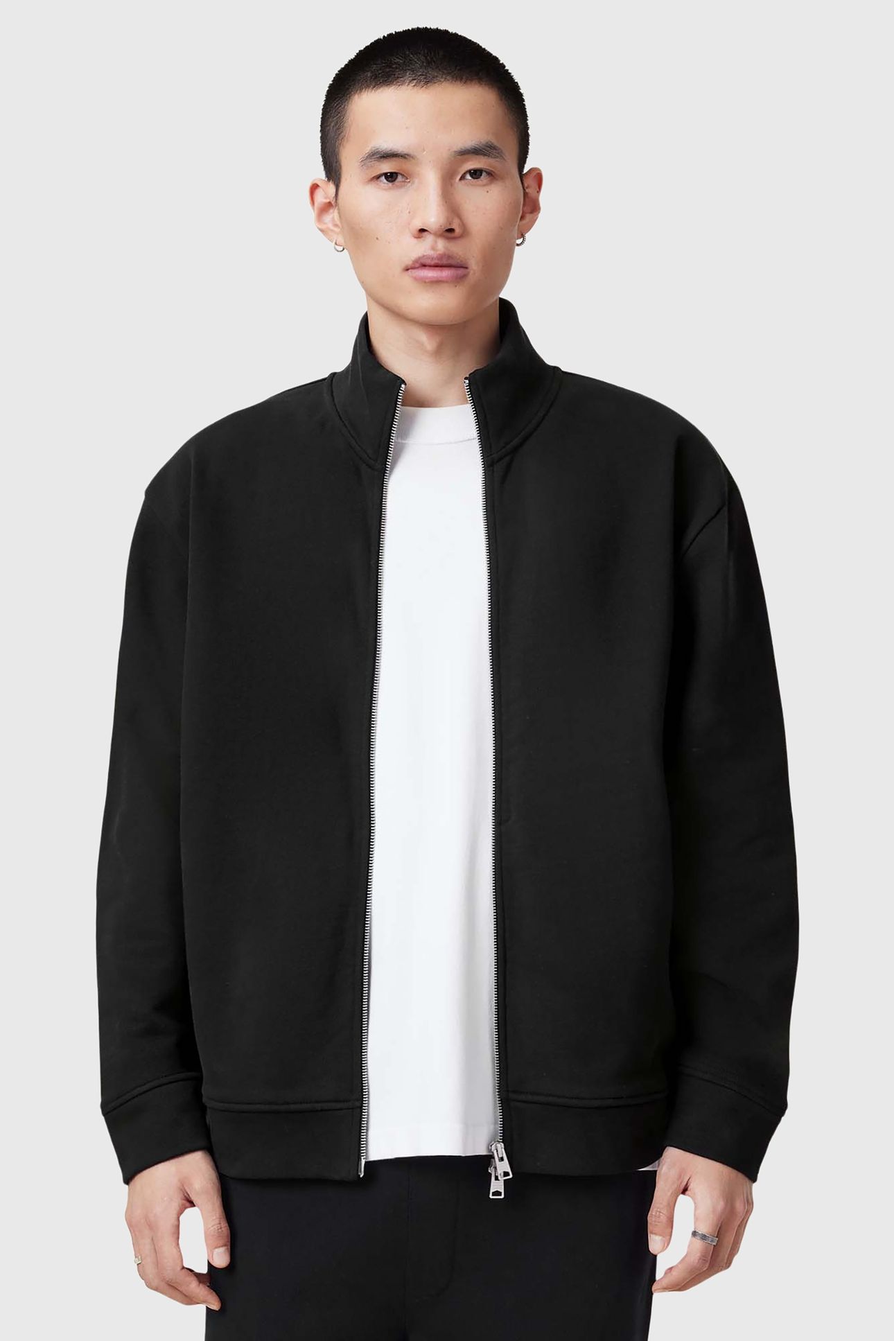 CARSON TRACK JACKET WASHED BLACK 6