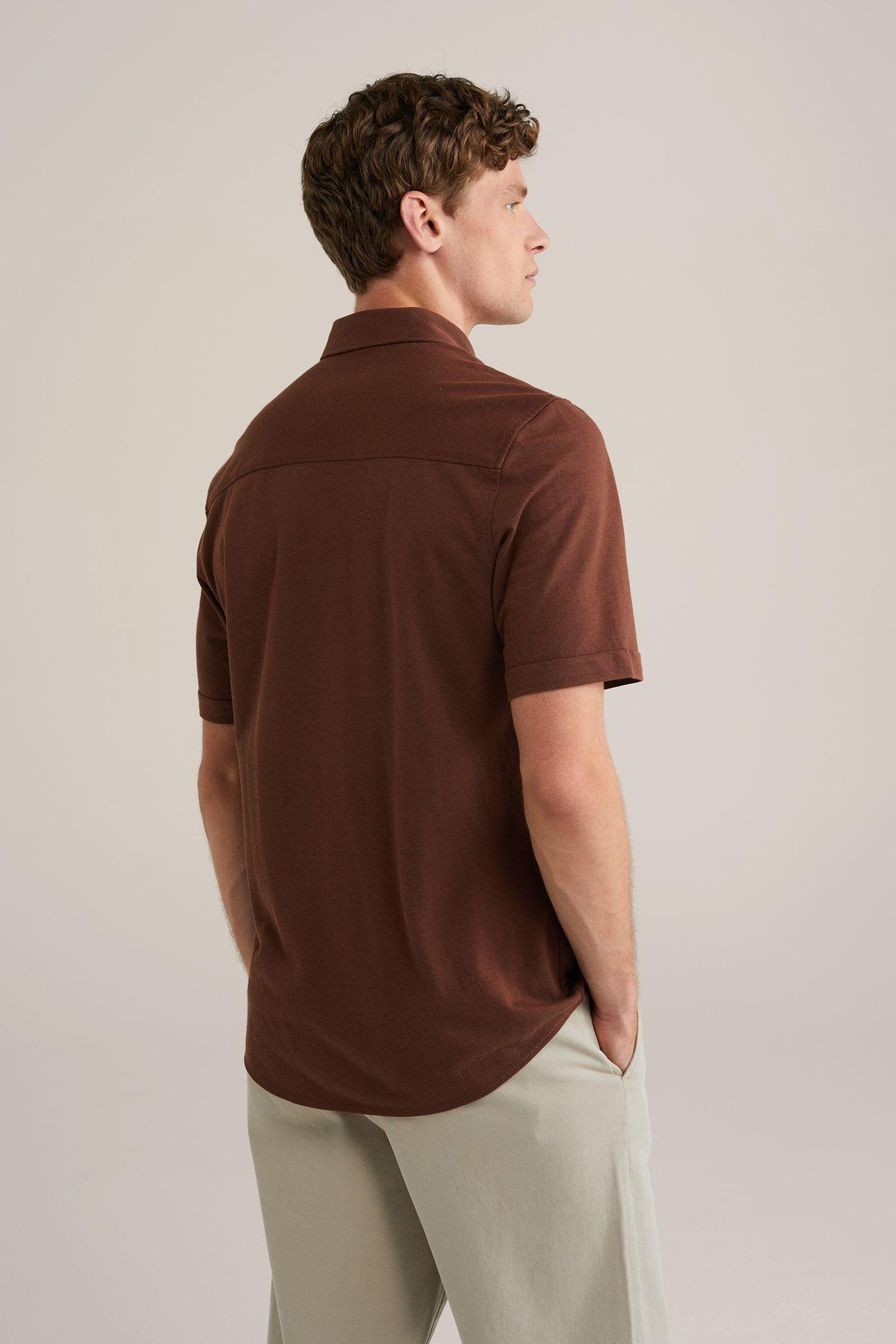 SHIRT BROWN 2