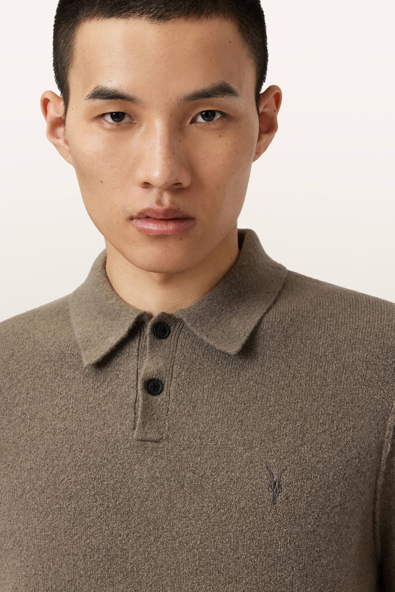 STATTEN LS POLO DUSKY GREEN 5
