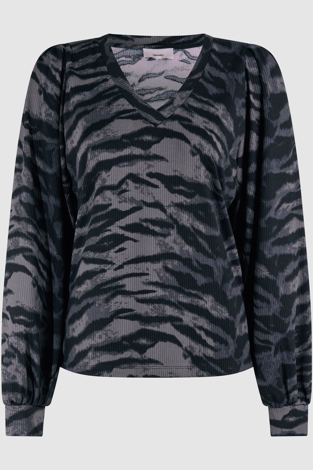 LA-SBRIB JERSEY TOP DARKGREY 1