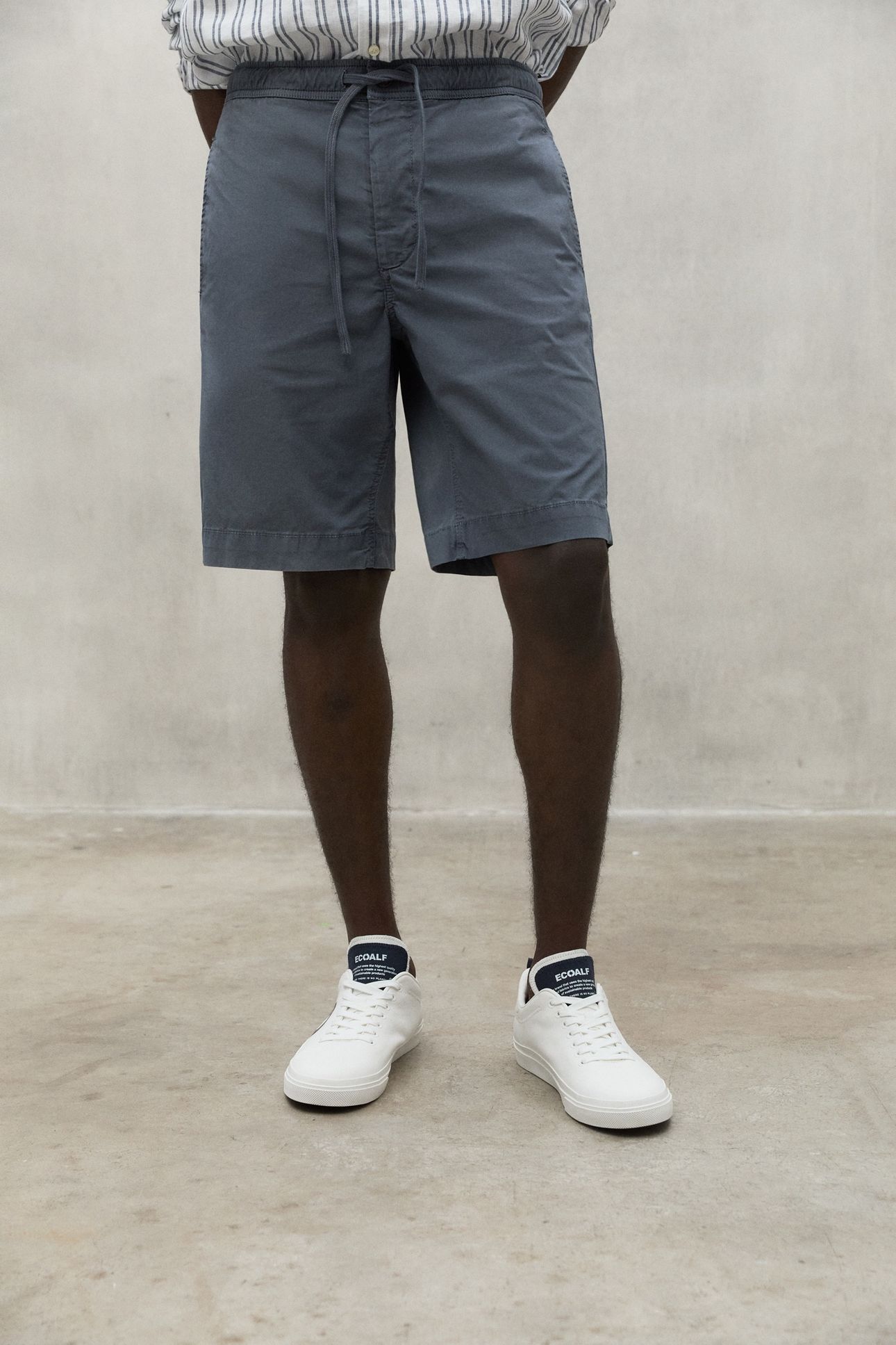 ETHICALF SHORTS GREY BLUE 1