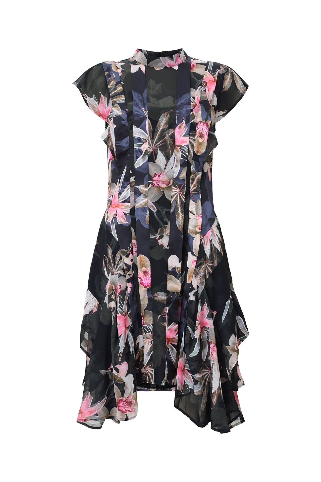 FLEUR DRESS ADENA BLACK 5