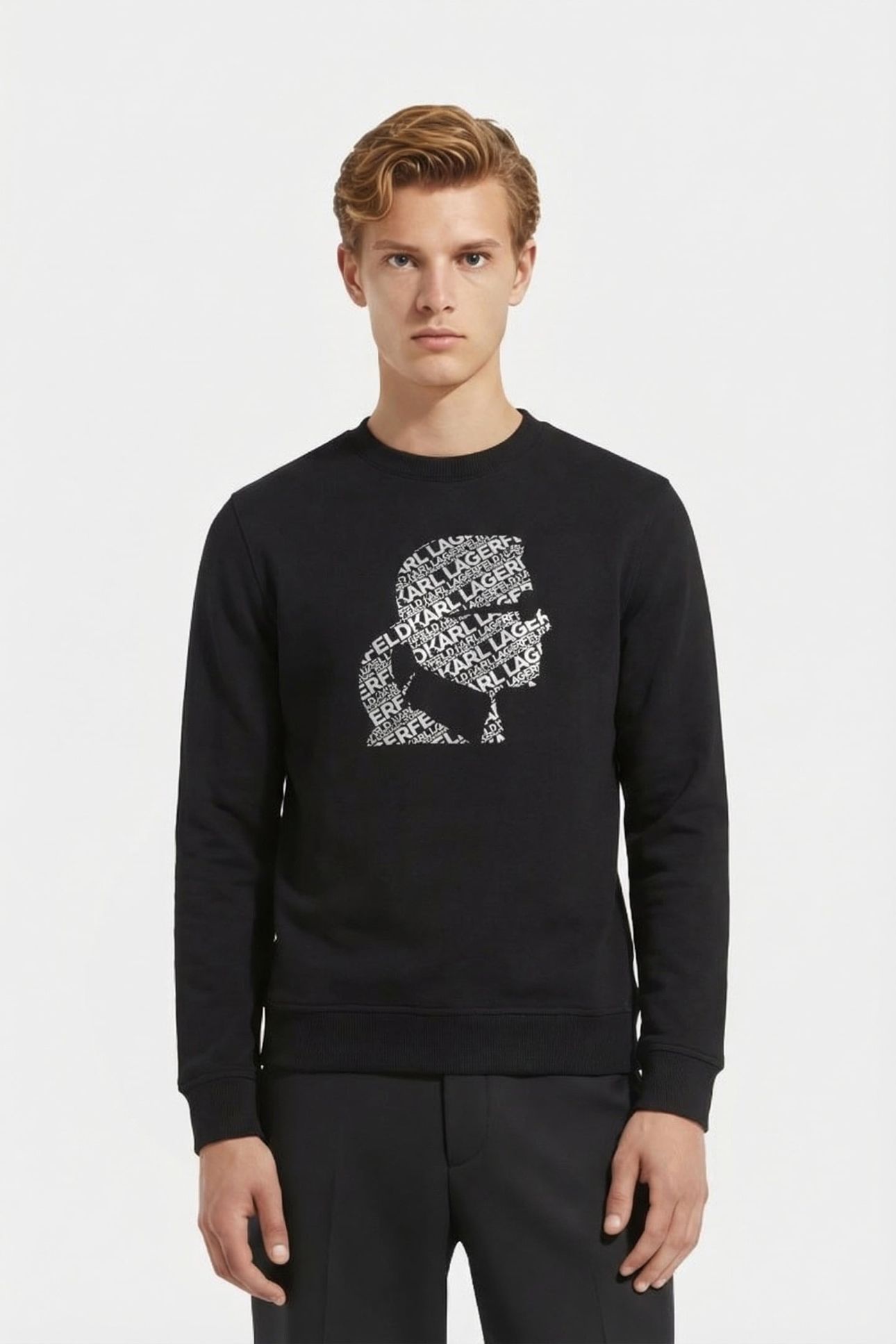 BLACK SWEAT CREWNECK 1