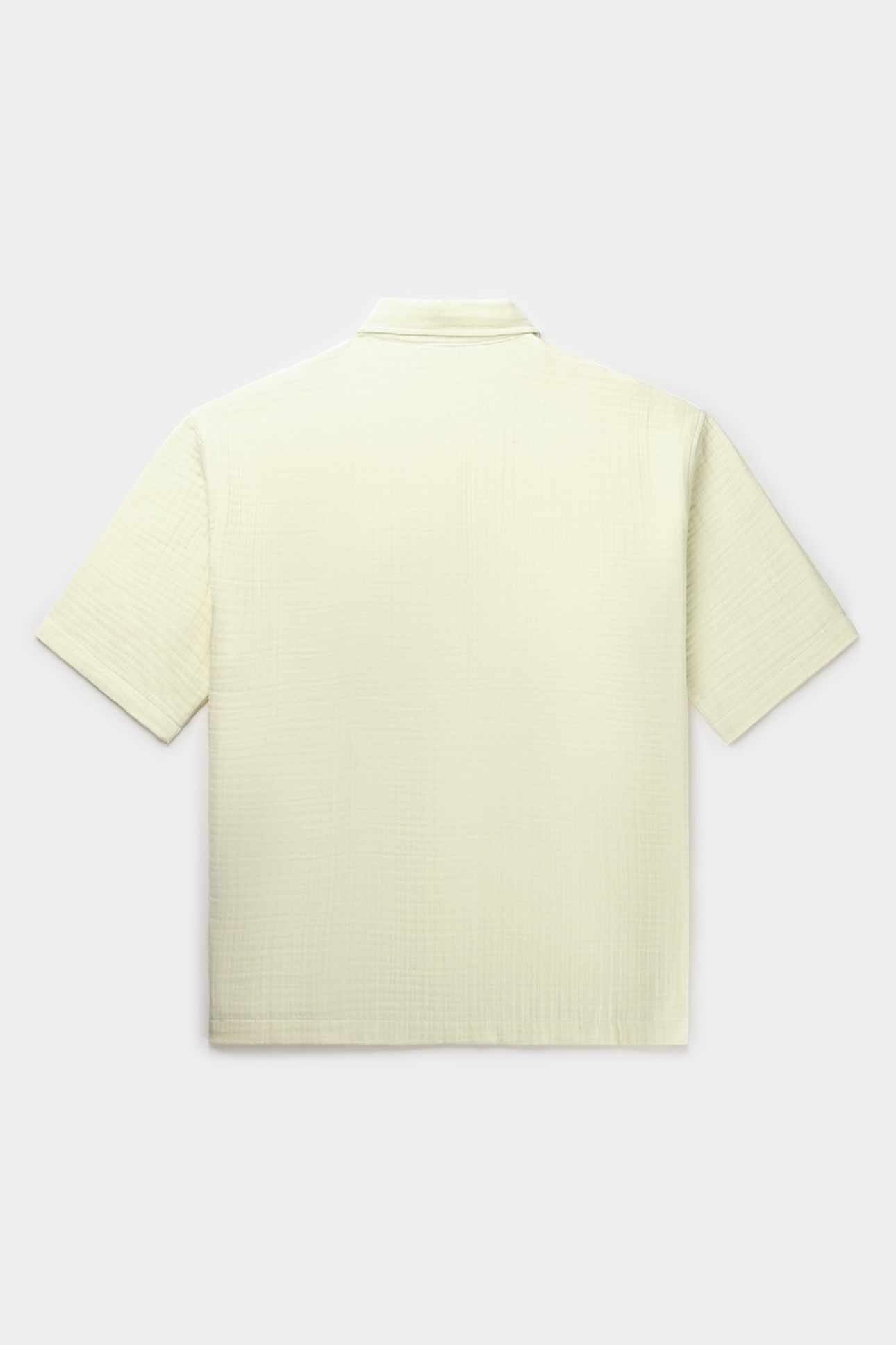 ENZI SEERSUCKER SHORT SLEEVE SHIRT ICING YELLOW 4