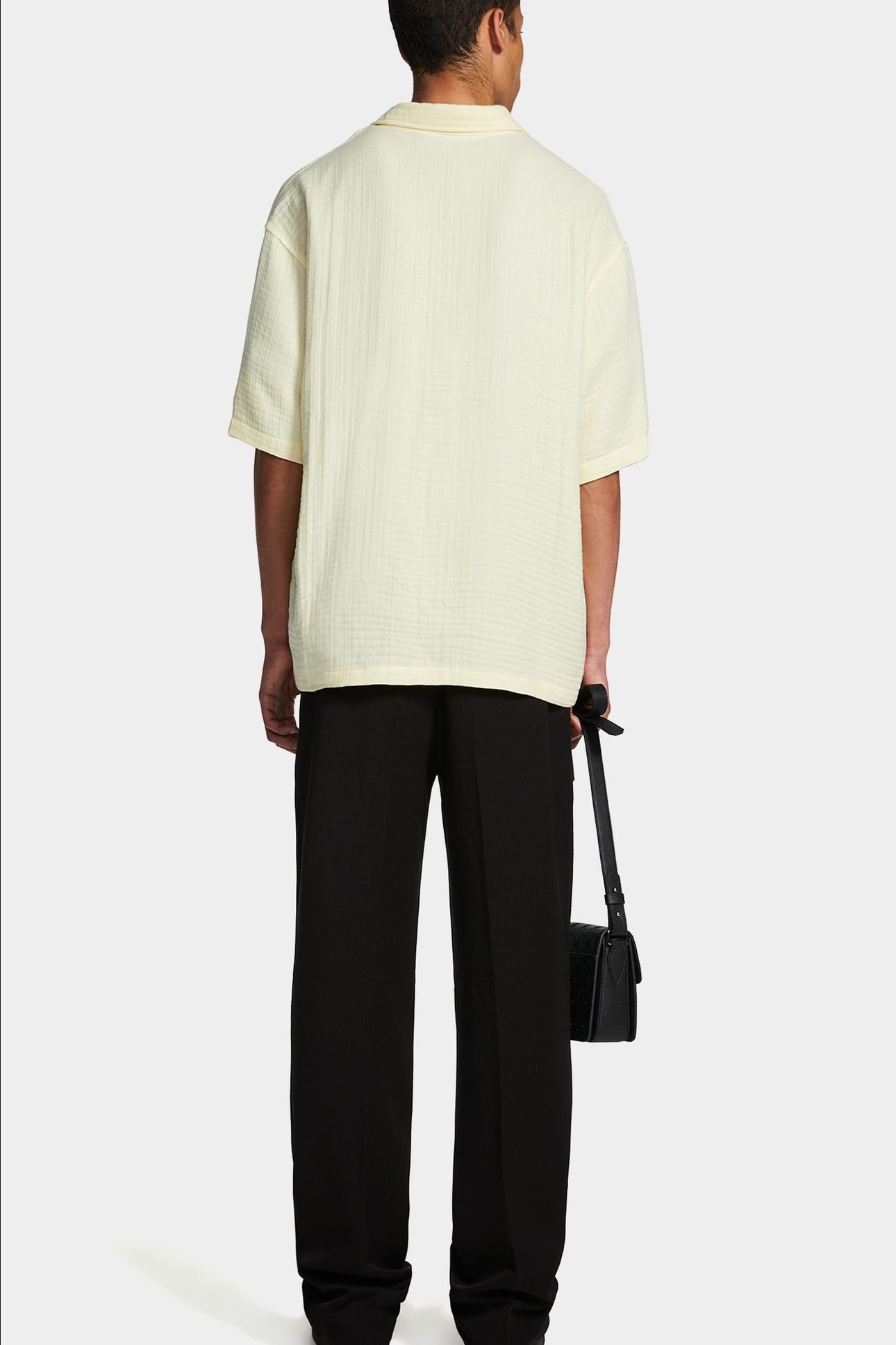 ENZI SEERSUCKER SHORT SLEEVE SHIRT ICING YELLOW 2