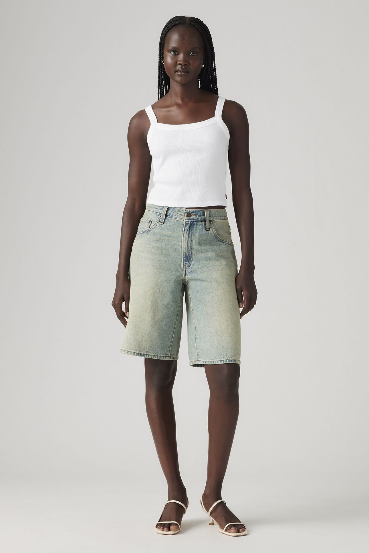 BAGGY DAD JORTS BLUE 1