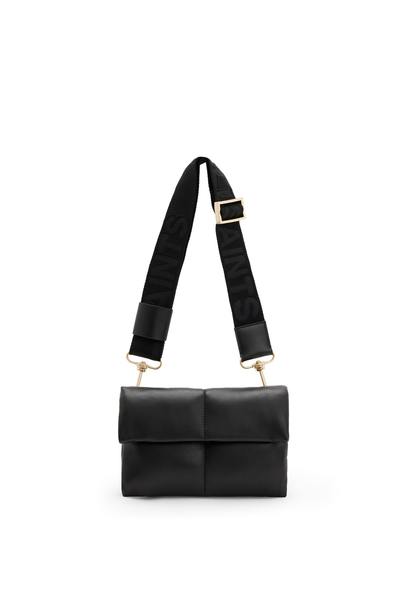 EZRA QUILT CROSSBODY BLACK 1