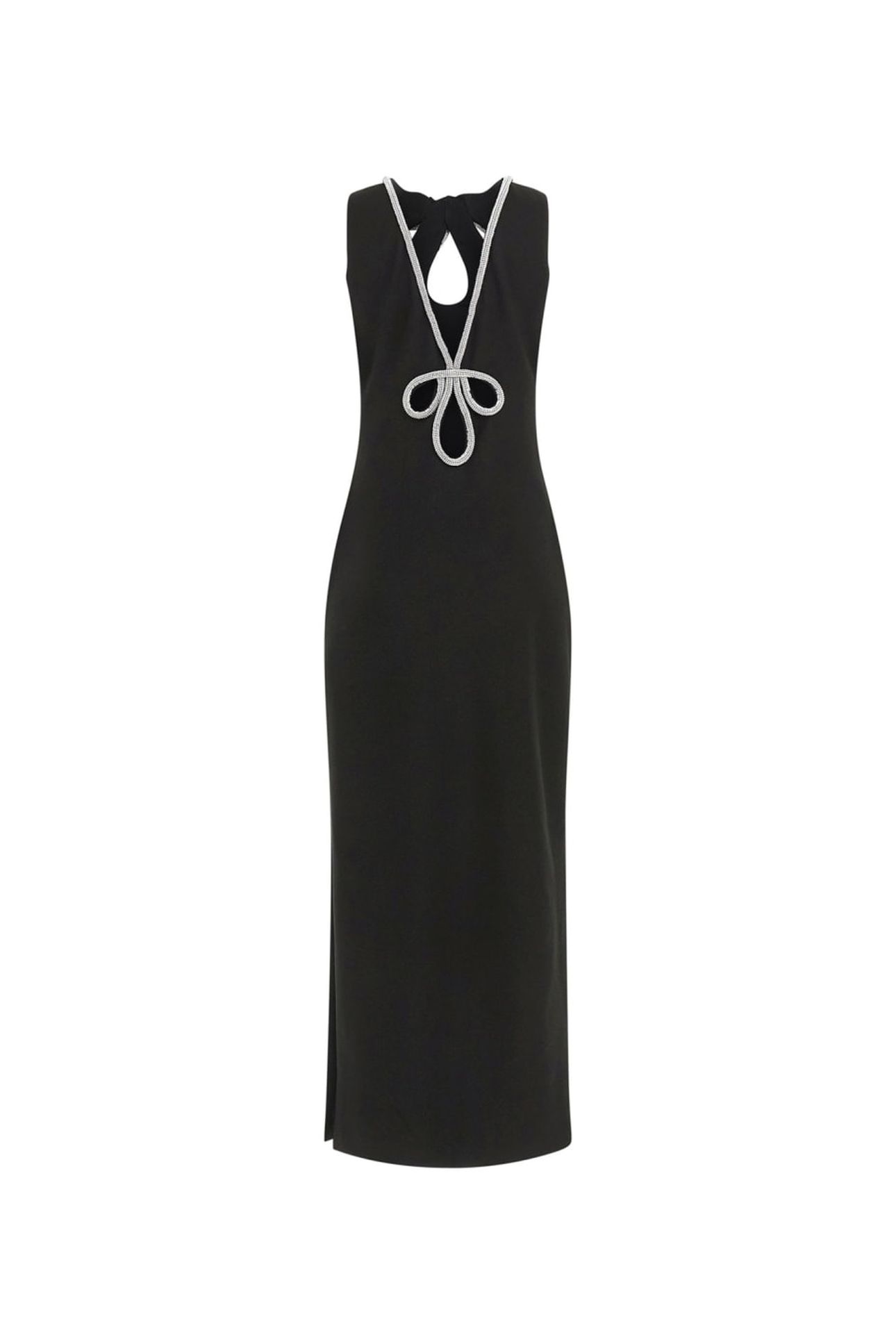 MARCIANO BY GUESS SERAFINA DRESS JET BLACK MULTI 5